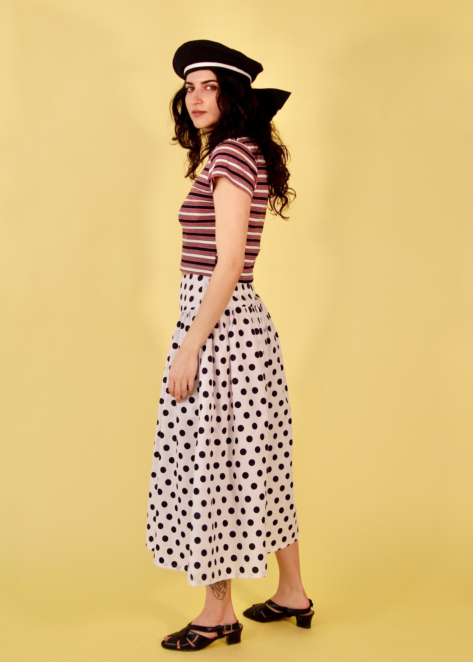 Studio Citizen Studio Citizen Baby Tee in Nautical Stripe