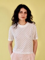 Studio Citizen Perfect Tee in Cream Mesh