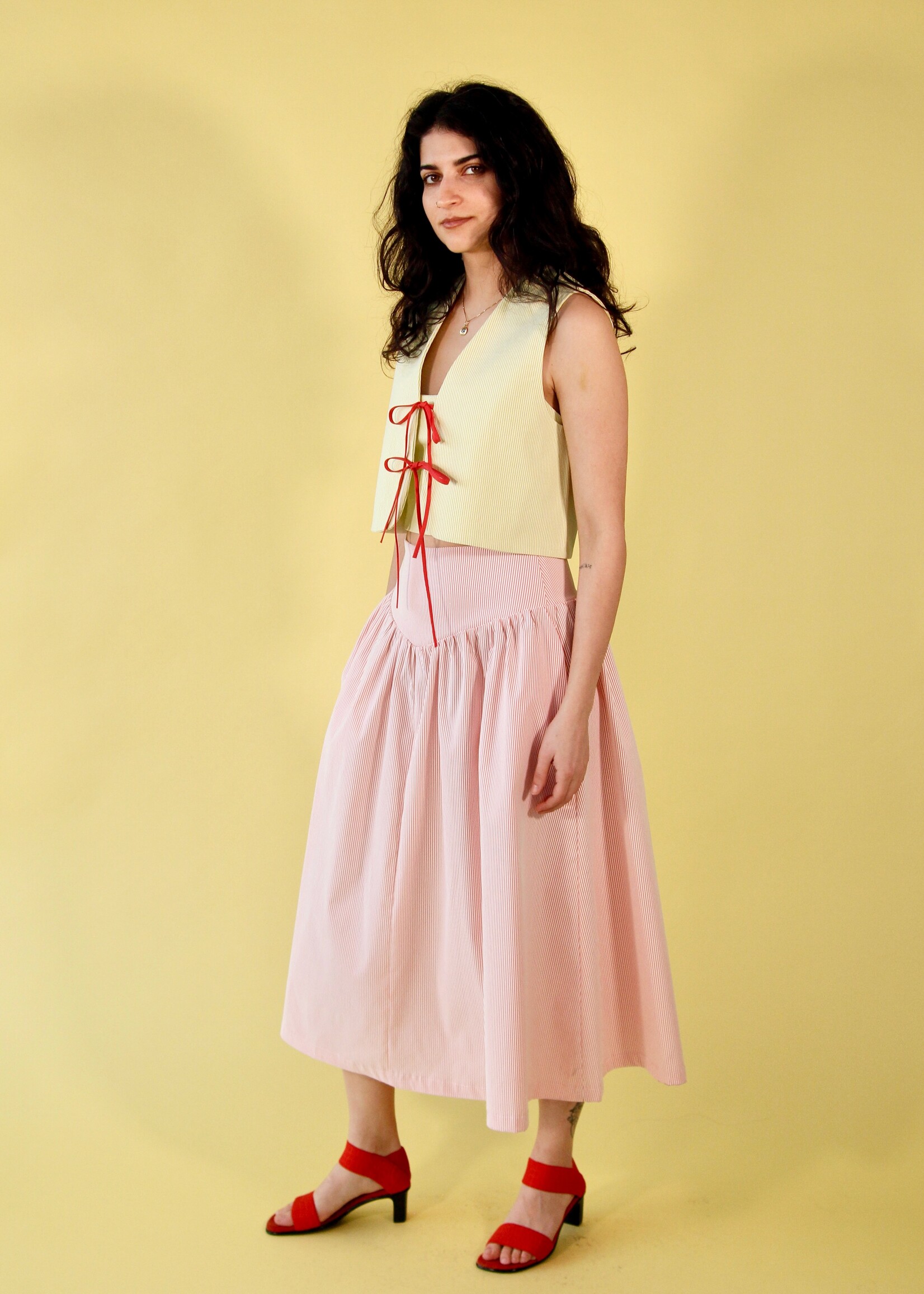 Studio Citizen Studio Citizen Maiden Skirt - Candy Stripe