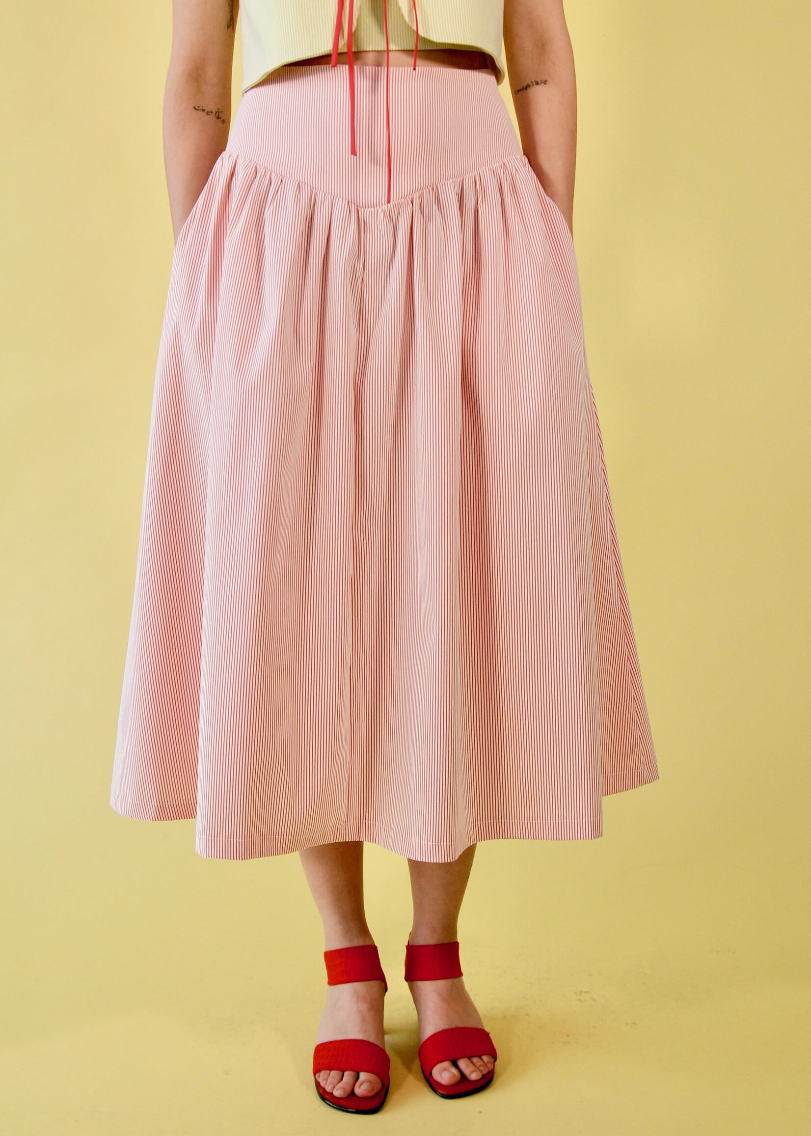 Studio Citizen Studio Citizen Maiden Skirt - Candy Stripe