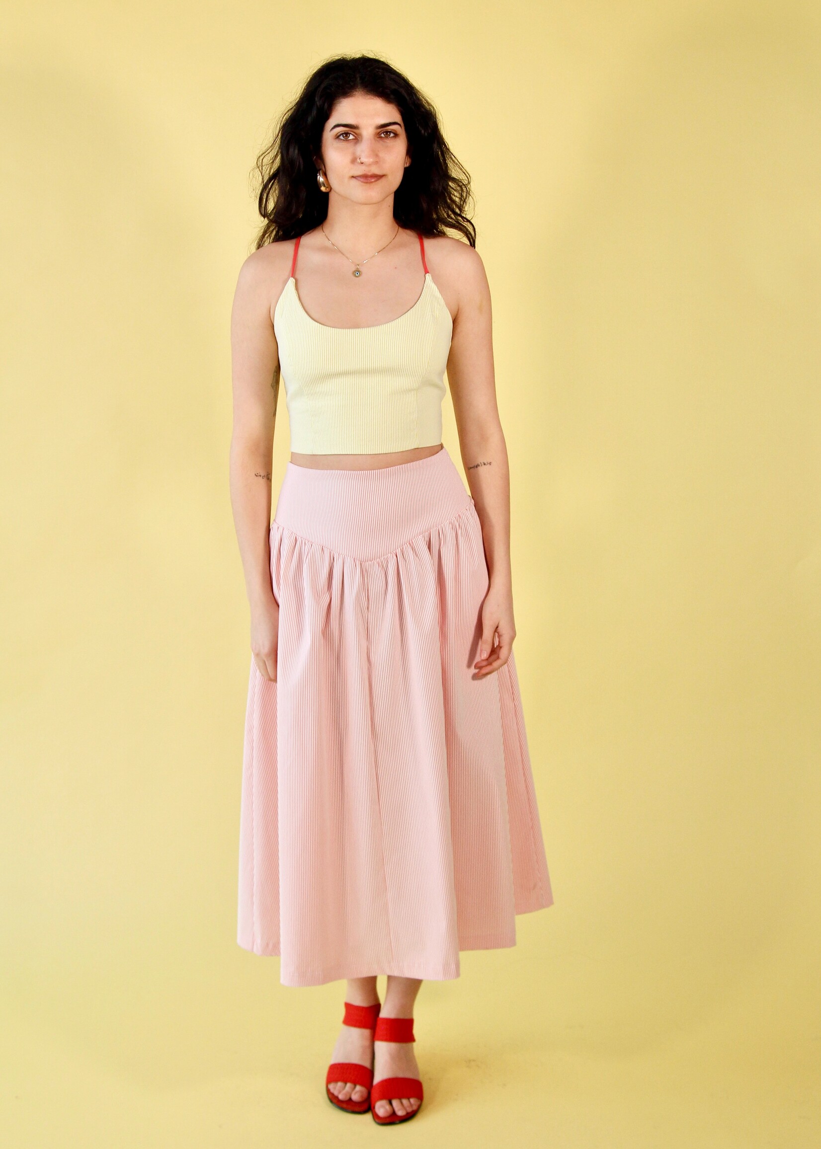 Studio Citizen Studio Citizen Maiden Skirt - Candy Stripe