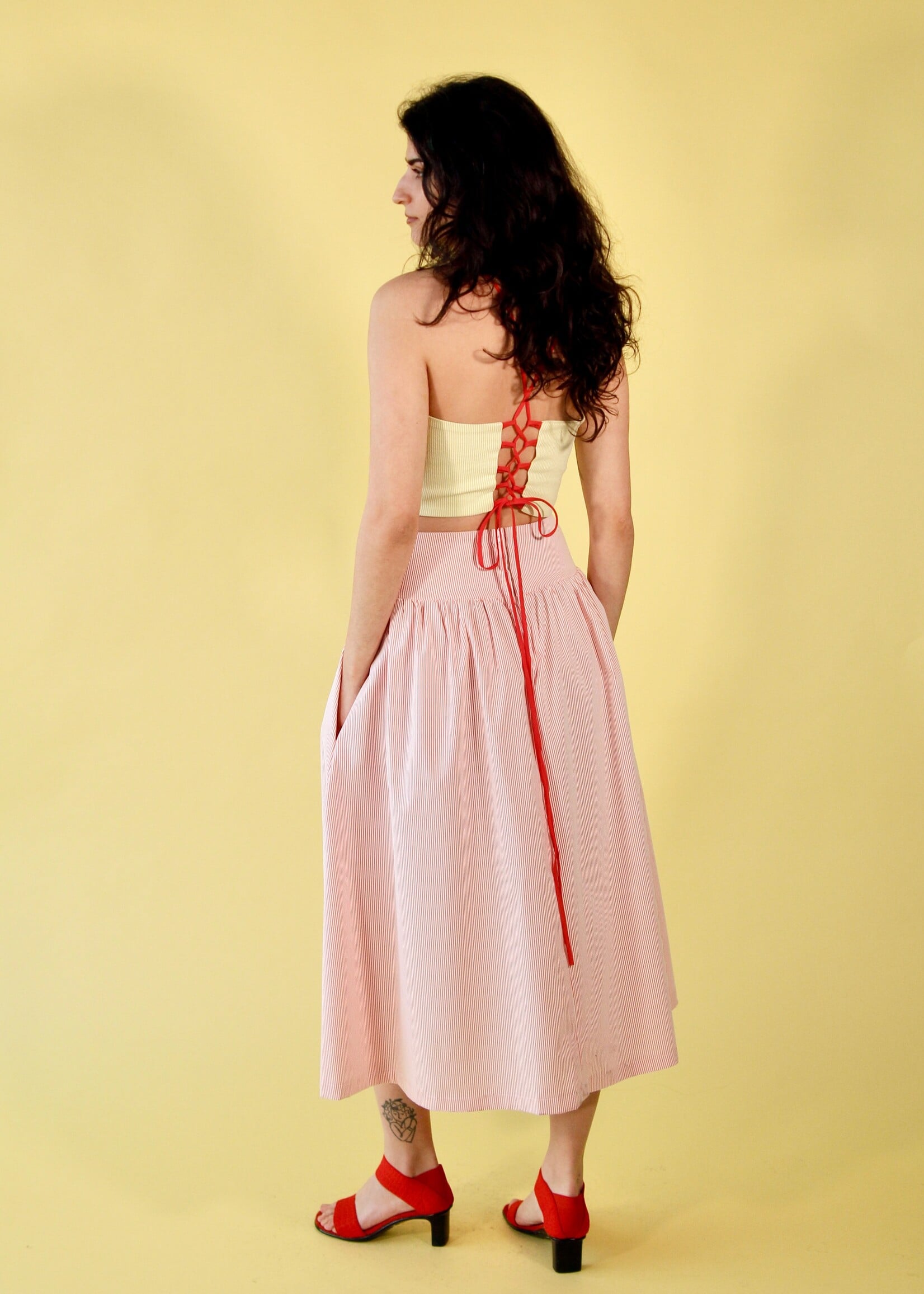 Studio Citizen Studio Citizen Maiden Skirt - Candy Stripe