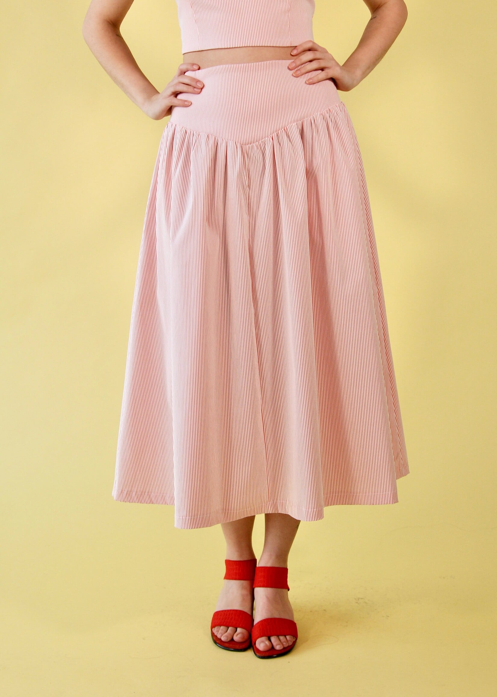Studio Citizen Studio Citizen Maiden Skirt - Candy Stripe
