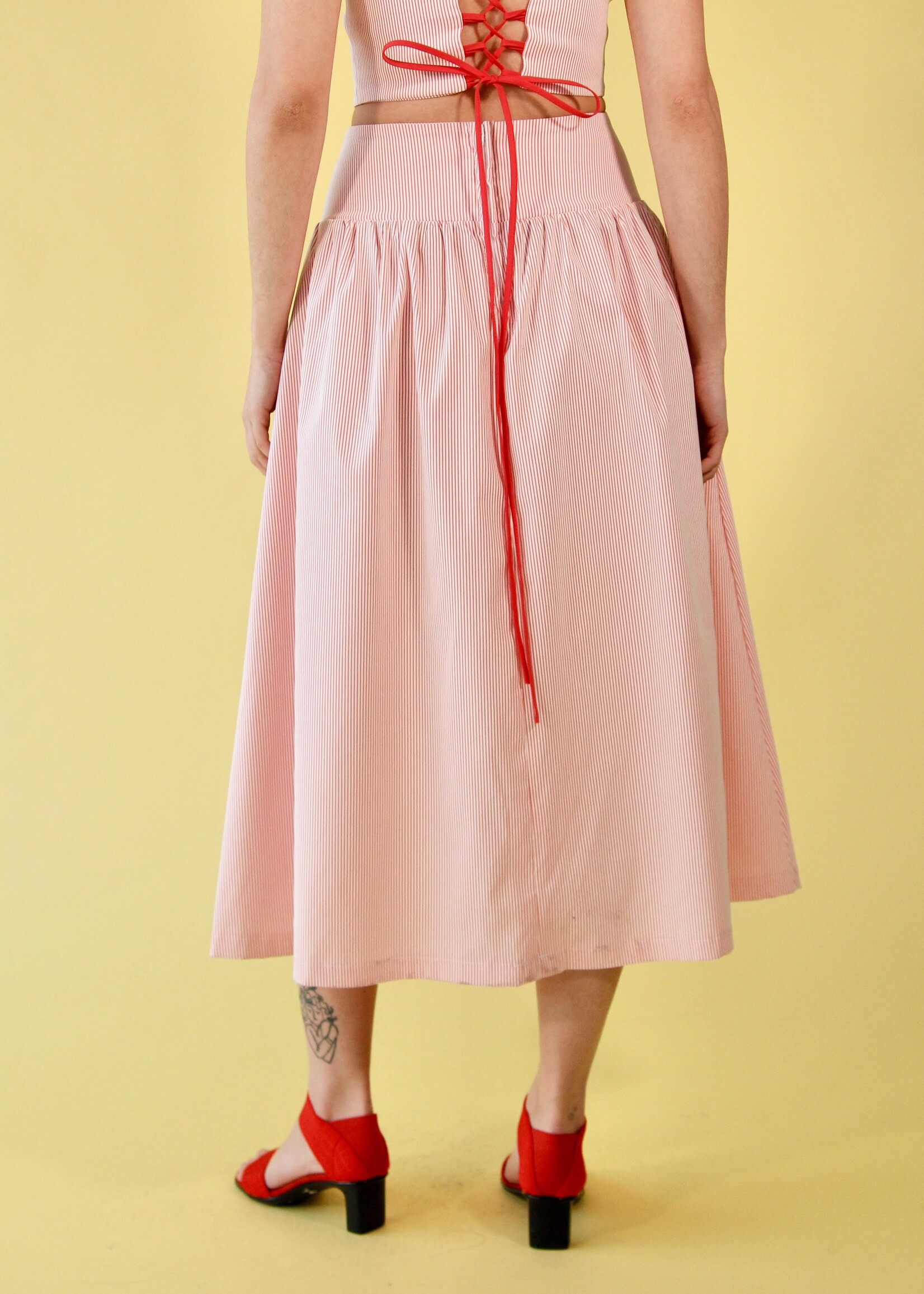 Studio Citizen Studio Citizen Maiden Skirt - Candy Stripe