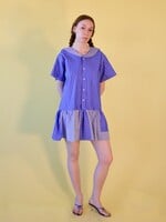 Studio Citizen Upcycled Sailor Dress - Blue Stripe L