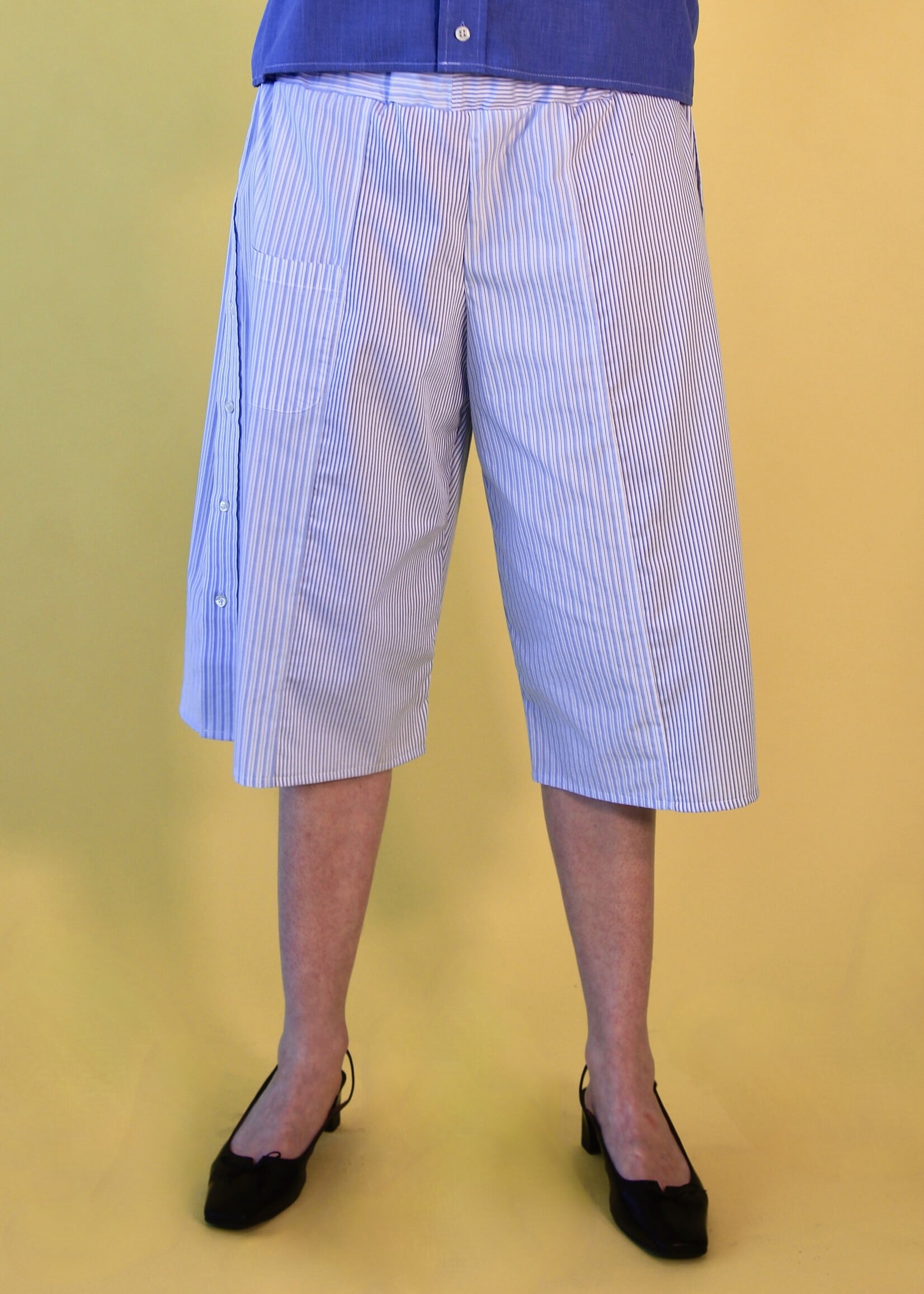 Studio Citizen Studio Citizen Upcycled Sailor Shorts - Blue Stripe M/L