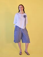 Studio Citizen Upcycled Sailor Shorts - Blue Gingham M/L