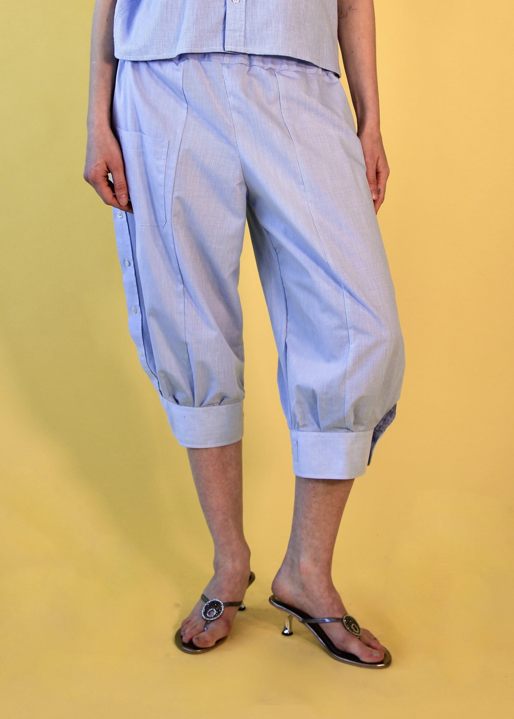 Studio Citizen Upcycled Sailor Bloomers - Light Blue M/L