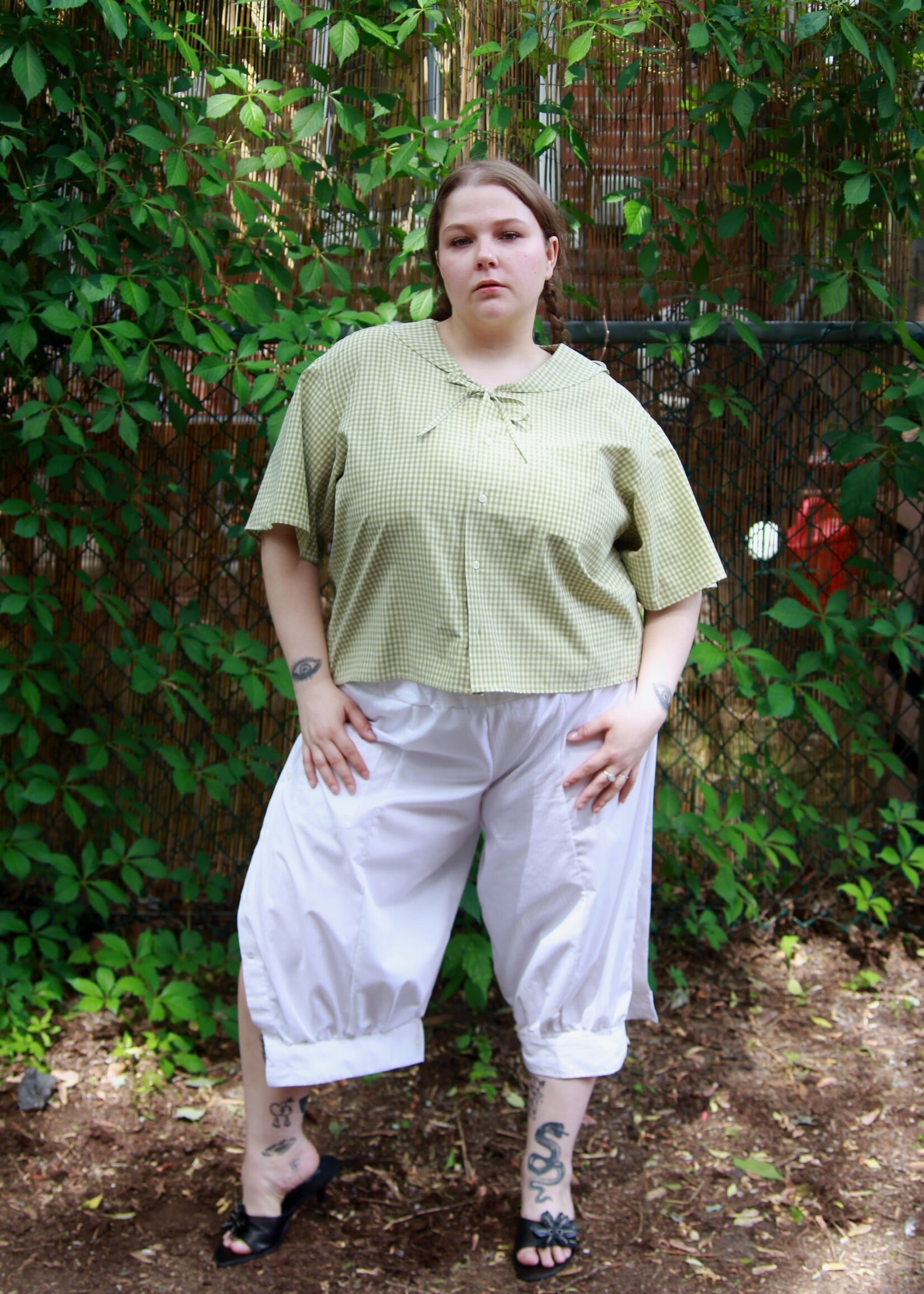 Studio Citizen Studio Citizen Upcycled Sailor Bloomers - White XL/XXL