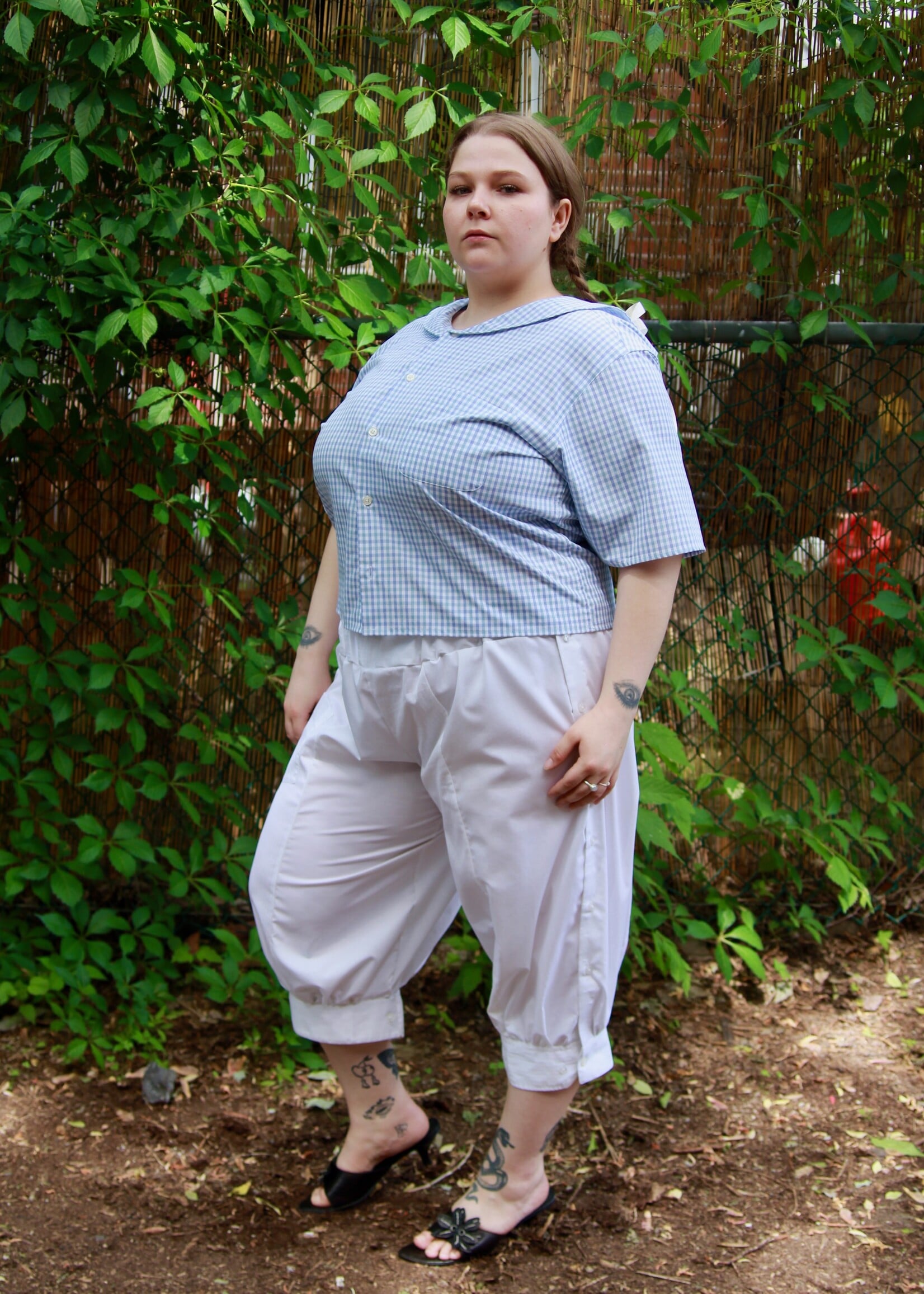 Studio Citizen Studio Citizen Upcycled Sailor Bloomers - White XL/XXL