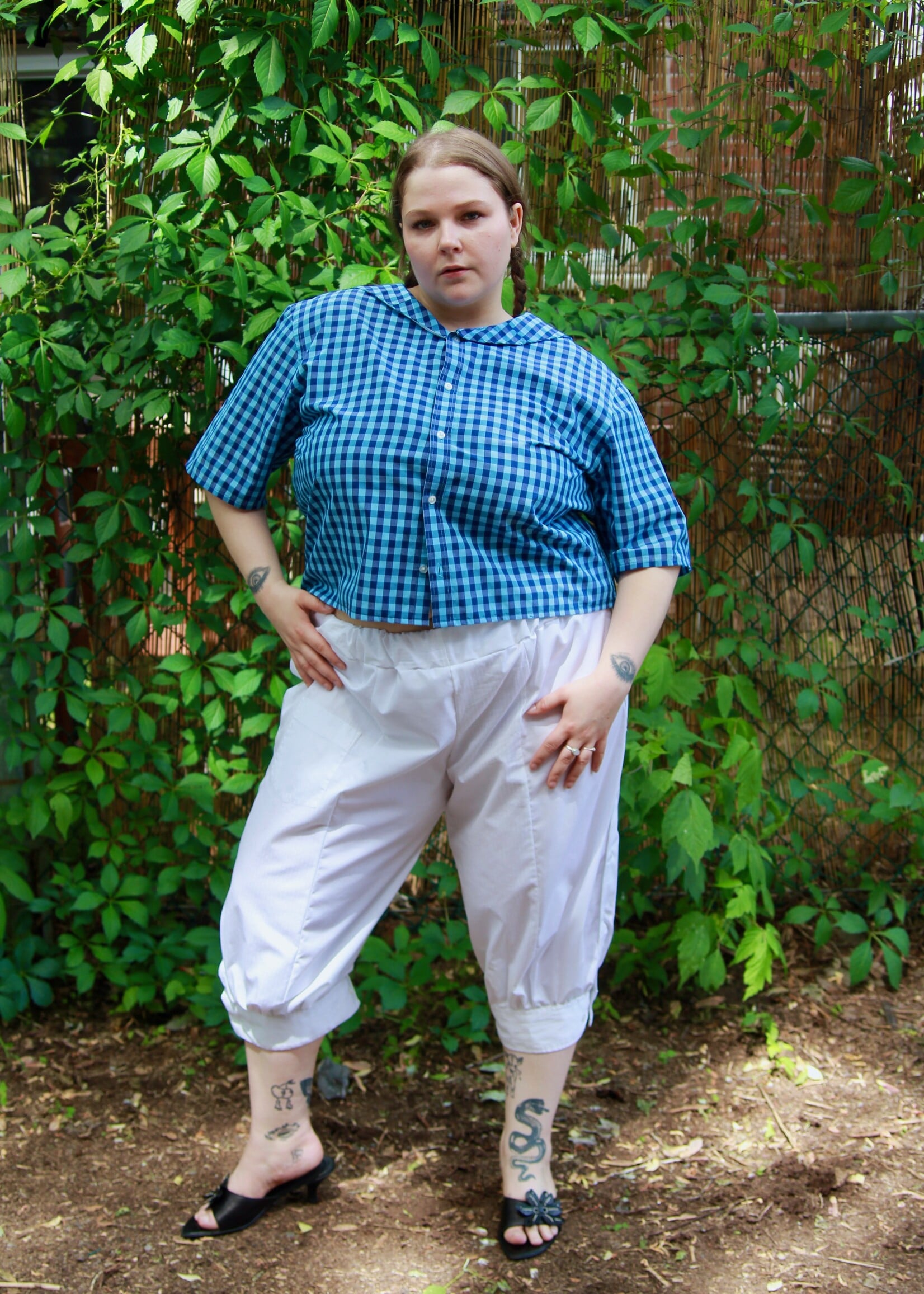 Studio Citizen Studio Citizen Upcycled Sailor Bloomers - White XL/XXL