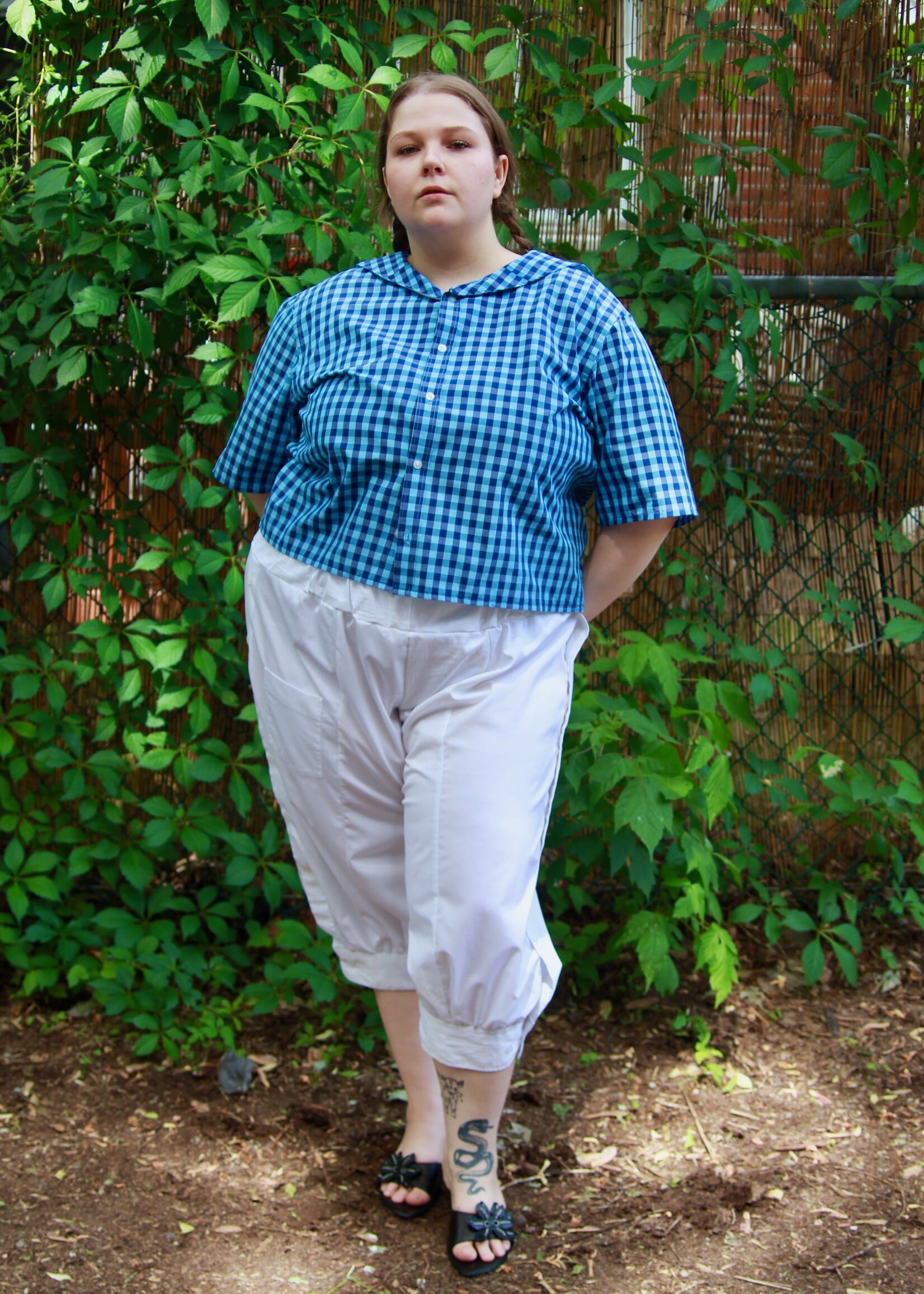 Studio Citizen Studio Citizen Upcycled Sailor Bloomers - White XL/XXL