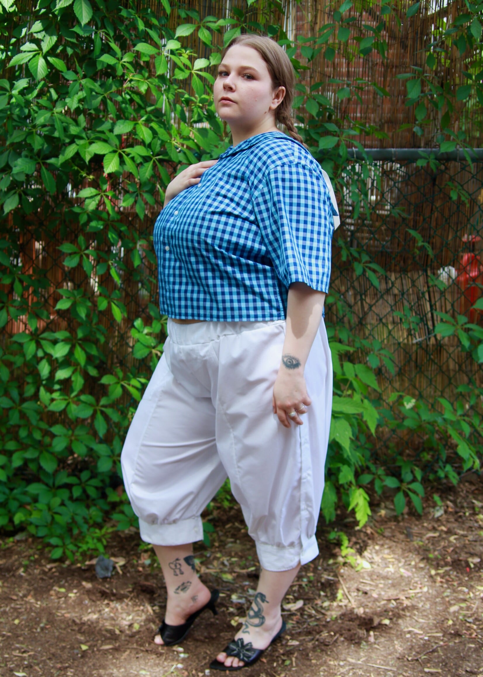 Studio Citizen Studio Citizen Upcycled Sailor Bloomers - White XL/XXL