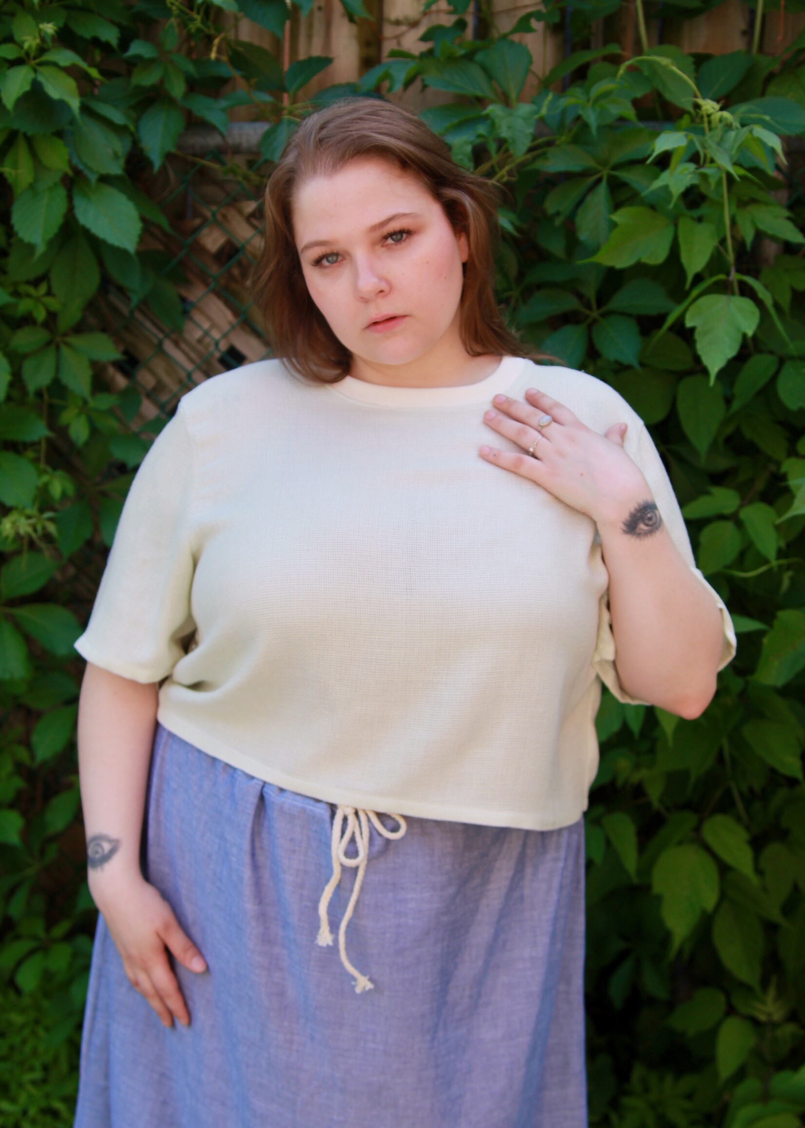 Studio Citizen Studio Citizen Perfect Tee in Tea Green Cotton