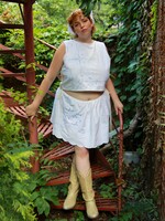 Studio Citizen Upcycled Linen Skirt - XXL
