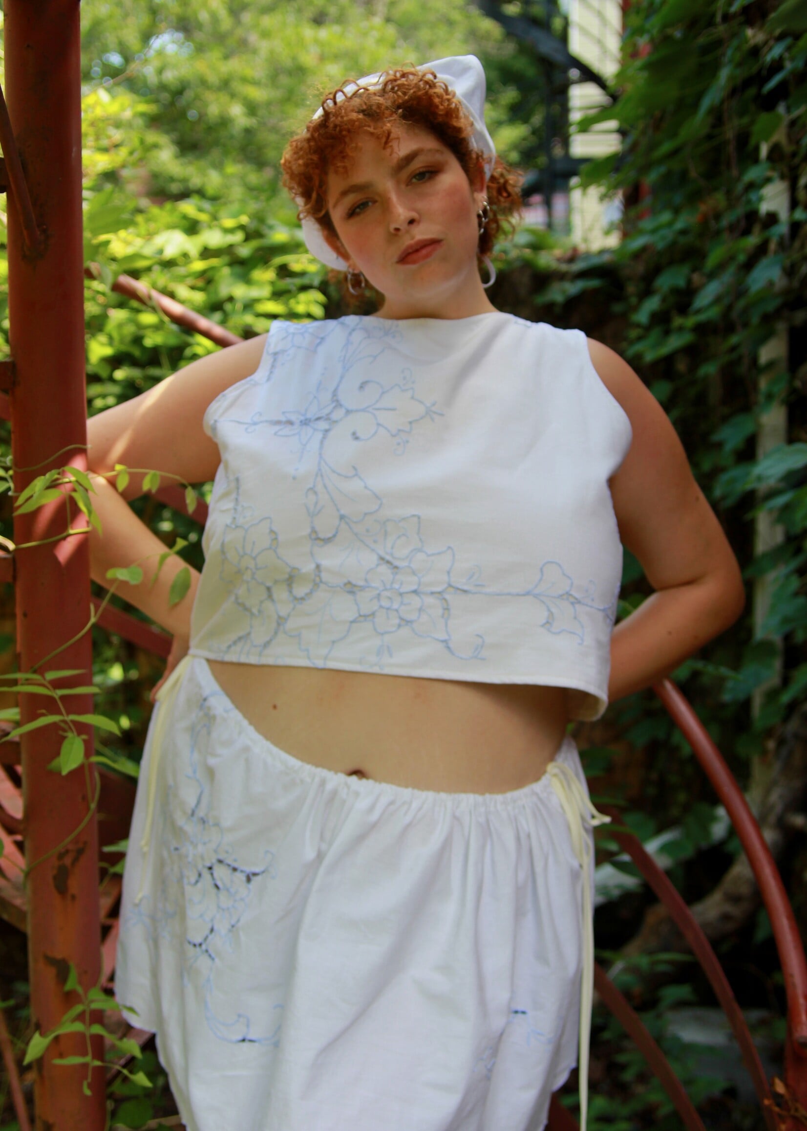 Studio Citizen Studio Citizen Upcycled Linen Skirt - XXL