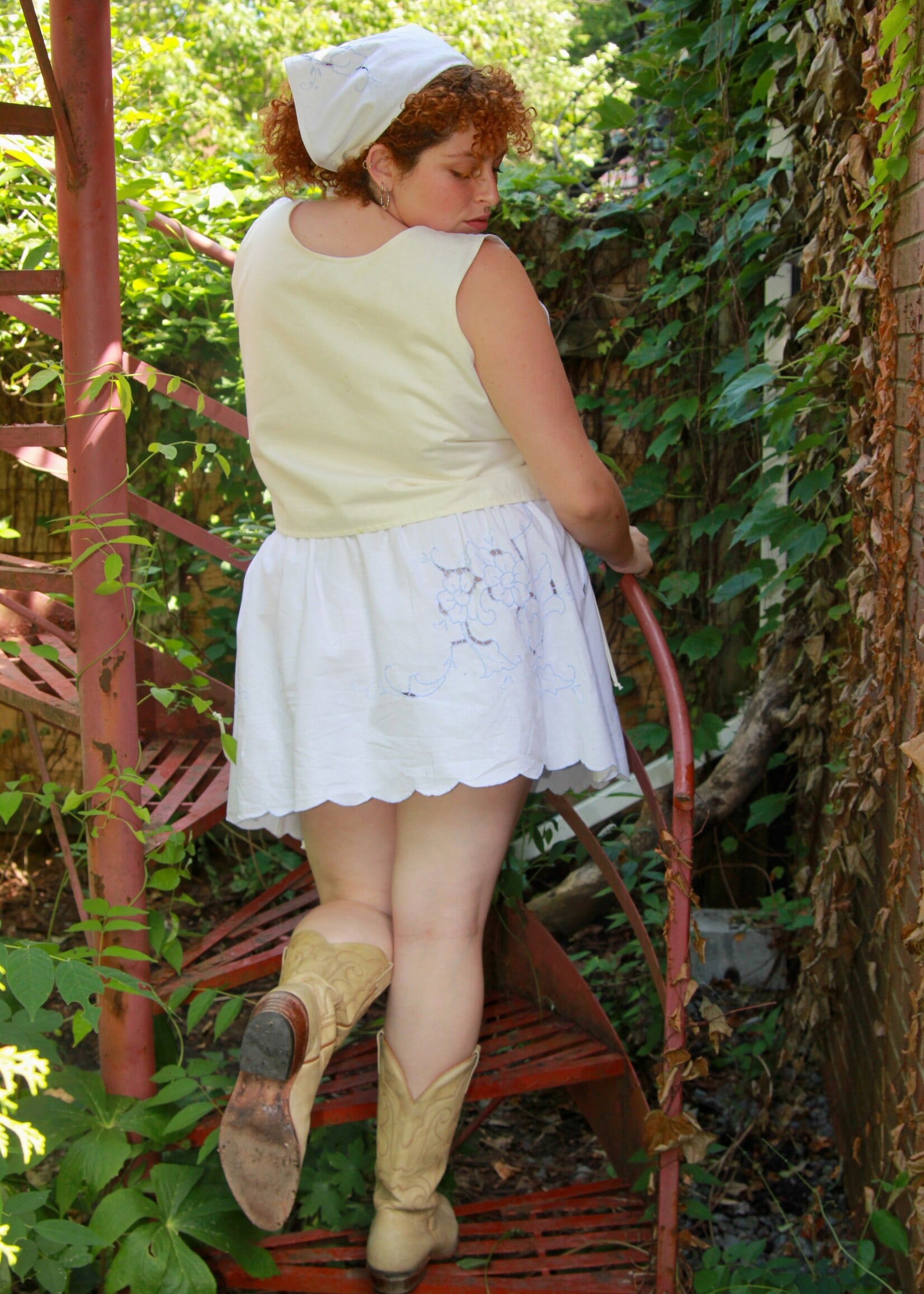 Studio Citizen Studio Citizen Upcycled Linen Skirt - XXL