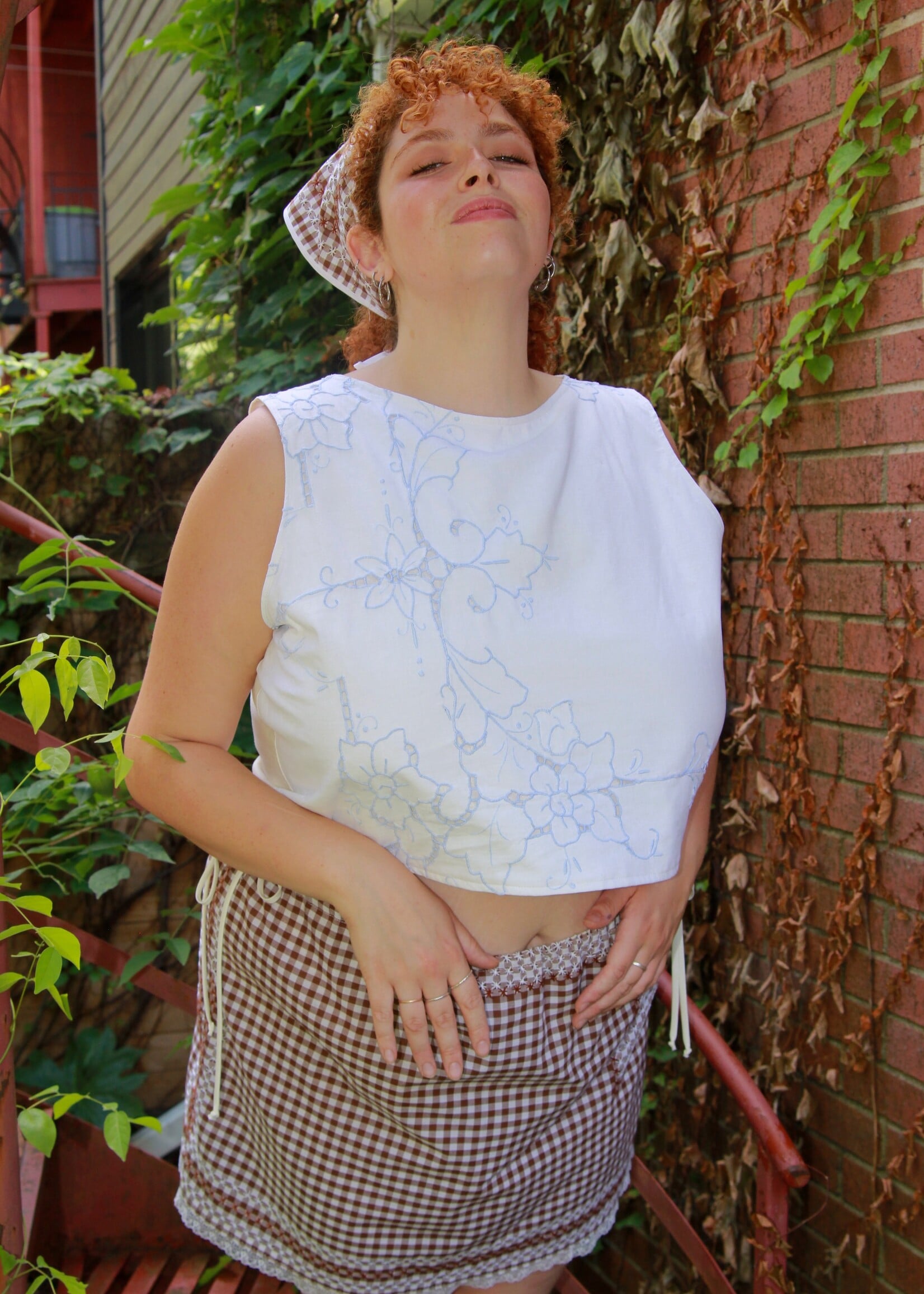 Studio Citizen Studio Citizen Upcycled Linen Top -  XXL