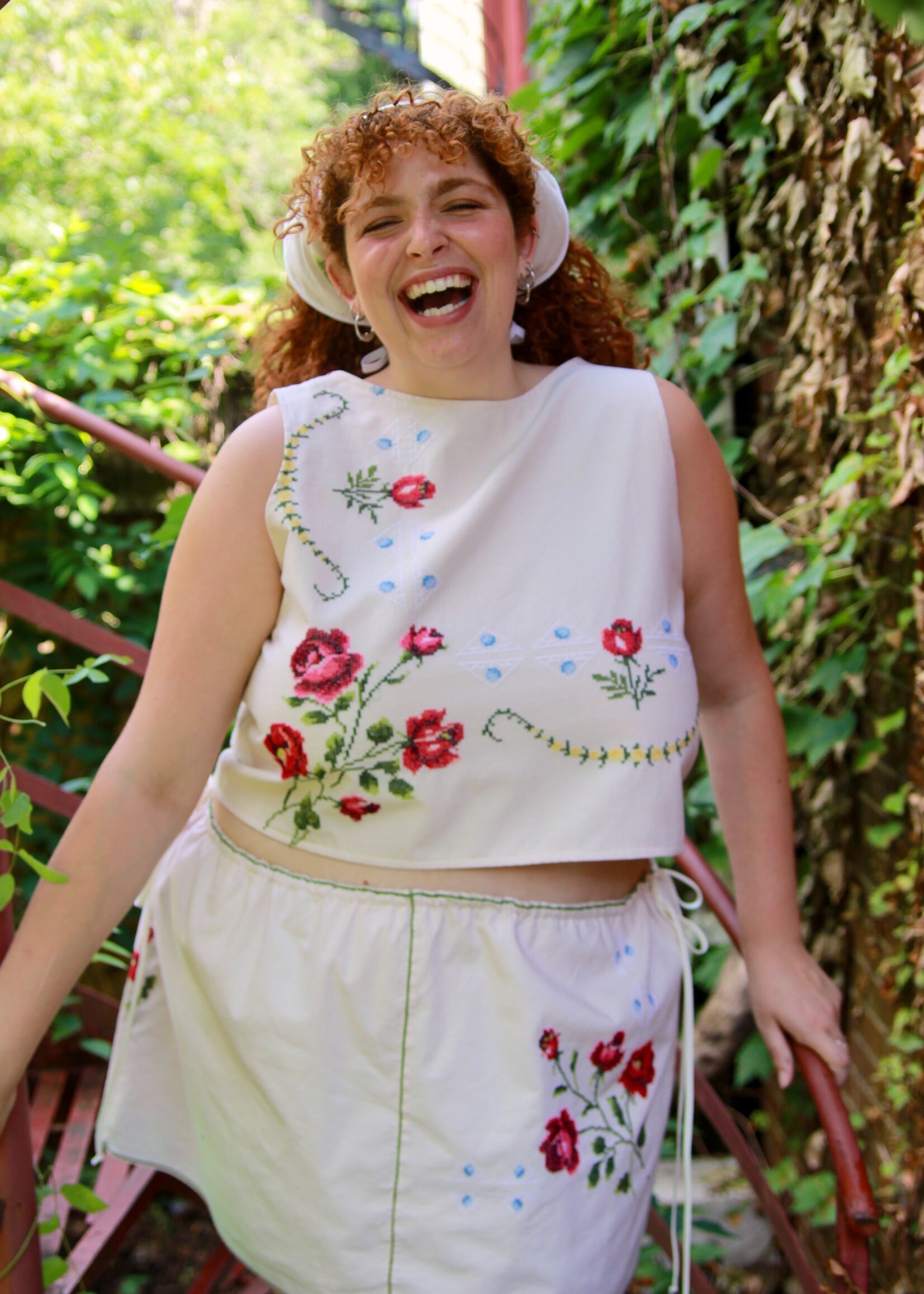 Studio Citizen Studio Citizen Upcycled Linen Skirt - XL