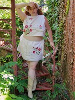 Studio Citizen Upcycled Linen Skirt - XL