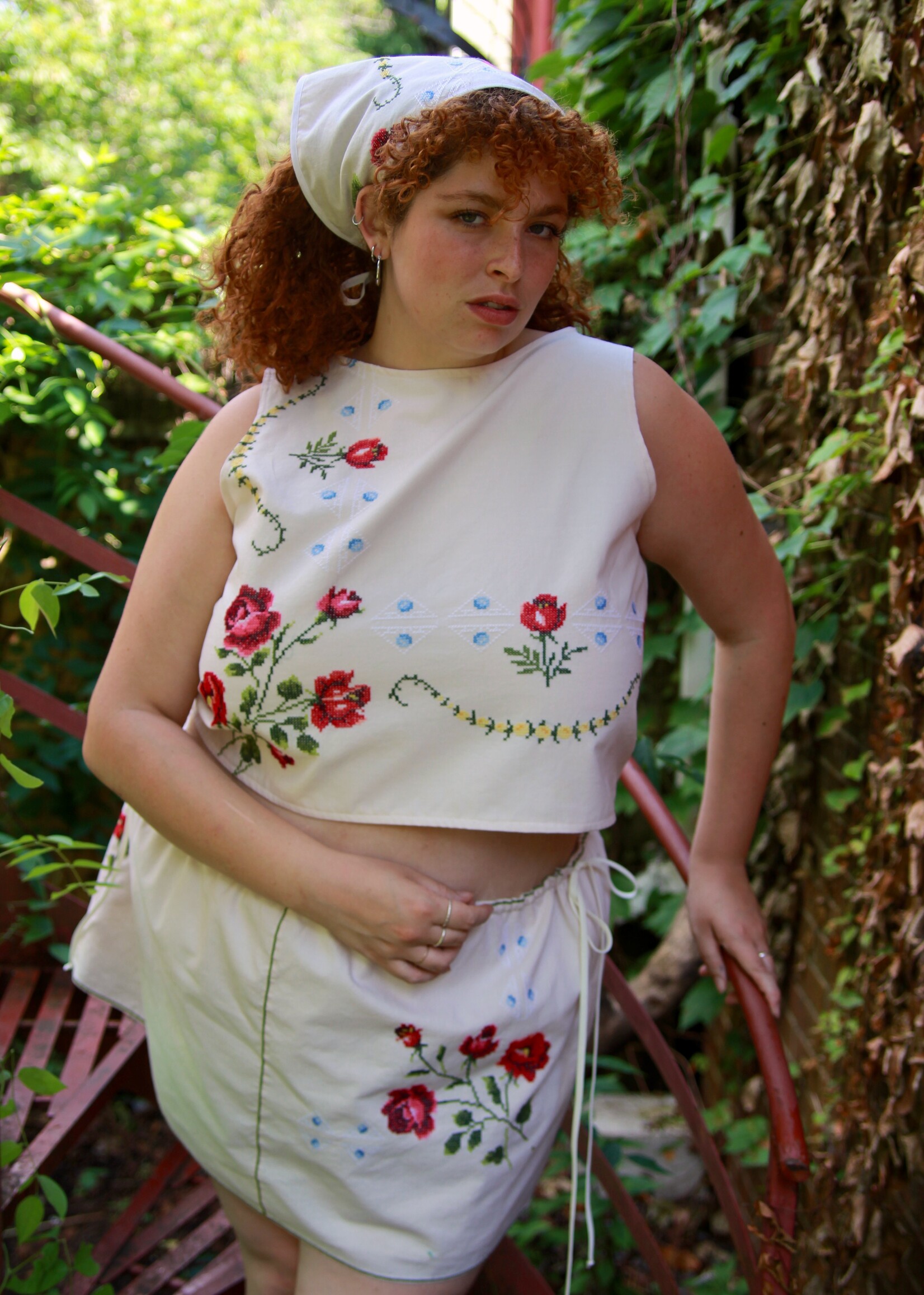 Studio Citizen Studio Citizen Upcycled Linen Top -  XL