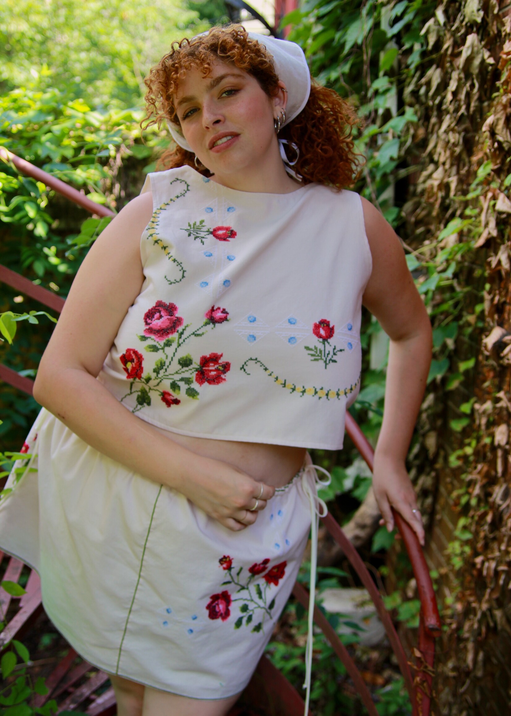 Studio Citizen Studio Citizen Upcycled Linen Top -  XL