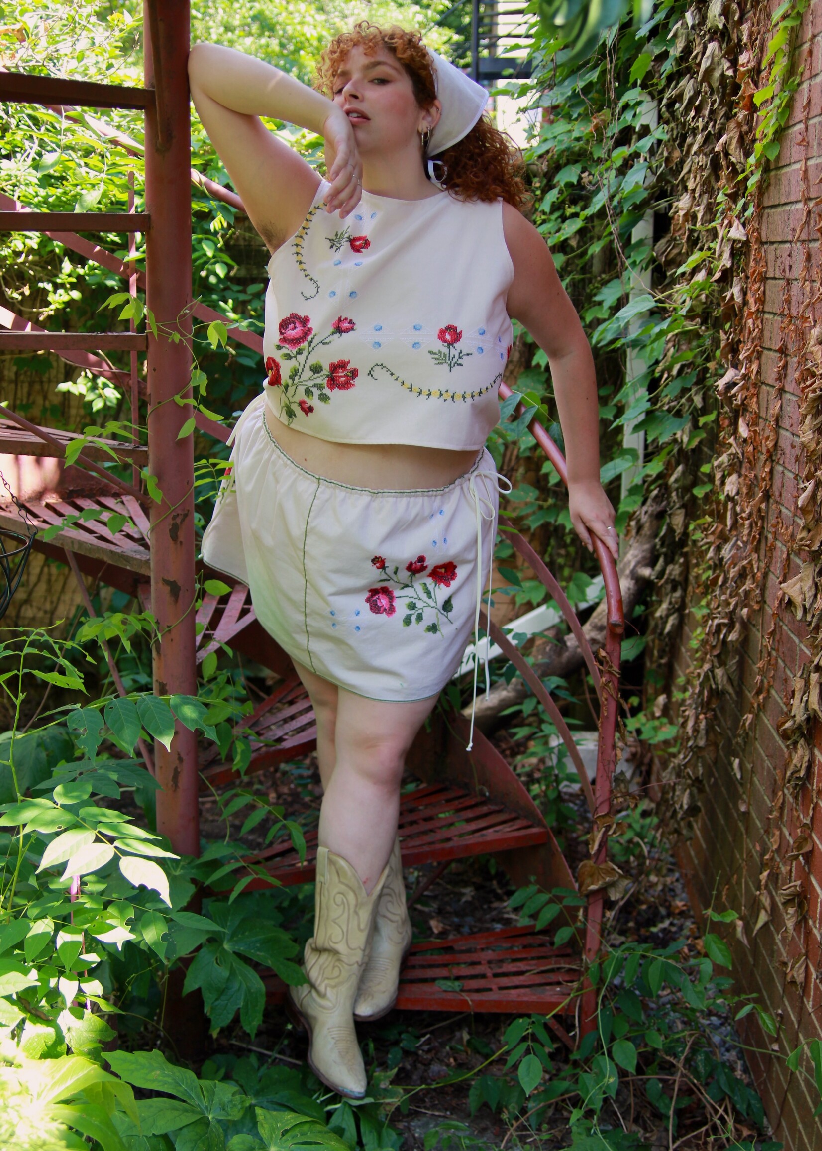 Studio Citizen Studio Citizen Upcycled Linen Top -  XL
