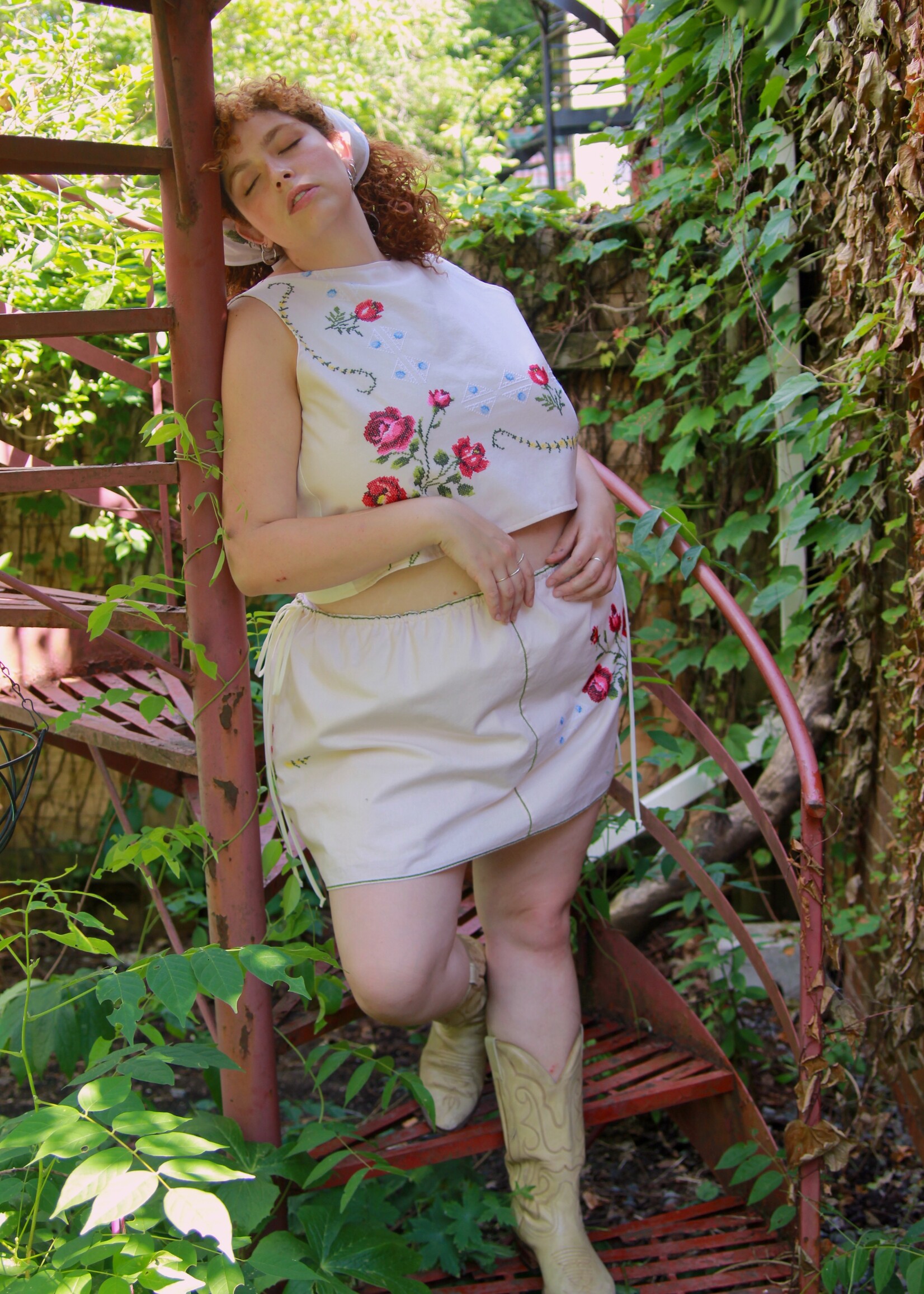 Studio Citizen Studio Citizen Upcycled Linen Top -  XL