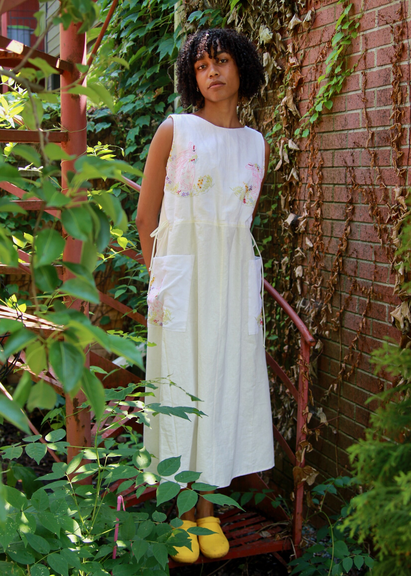 Studio Citizen Studio Citizen Upcycled Linen Dress - Bo Peep  - M