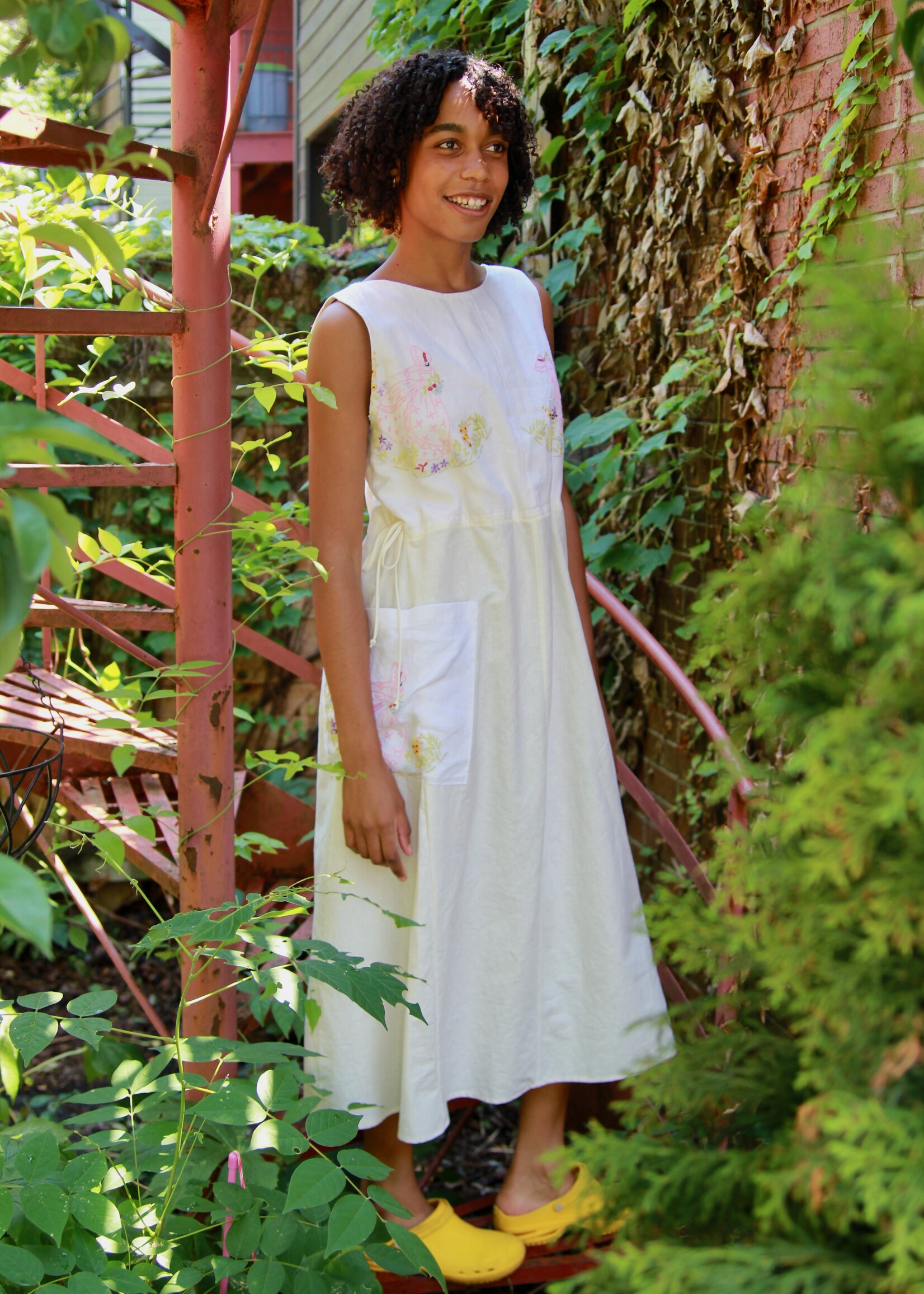 Studio Citizen Studio Citizen Upcycled Linen Dress - Bo Peep  - M