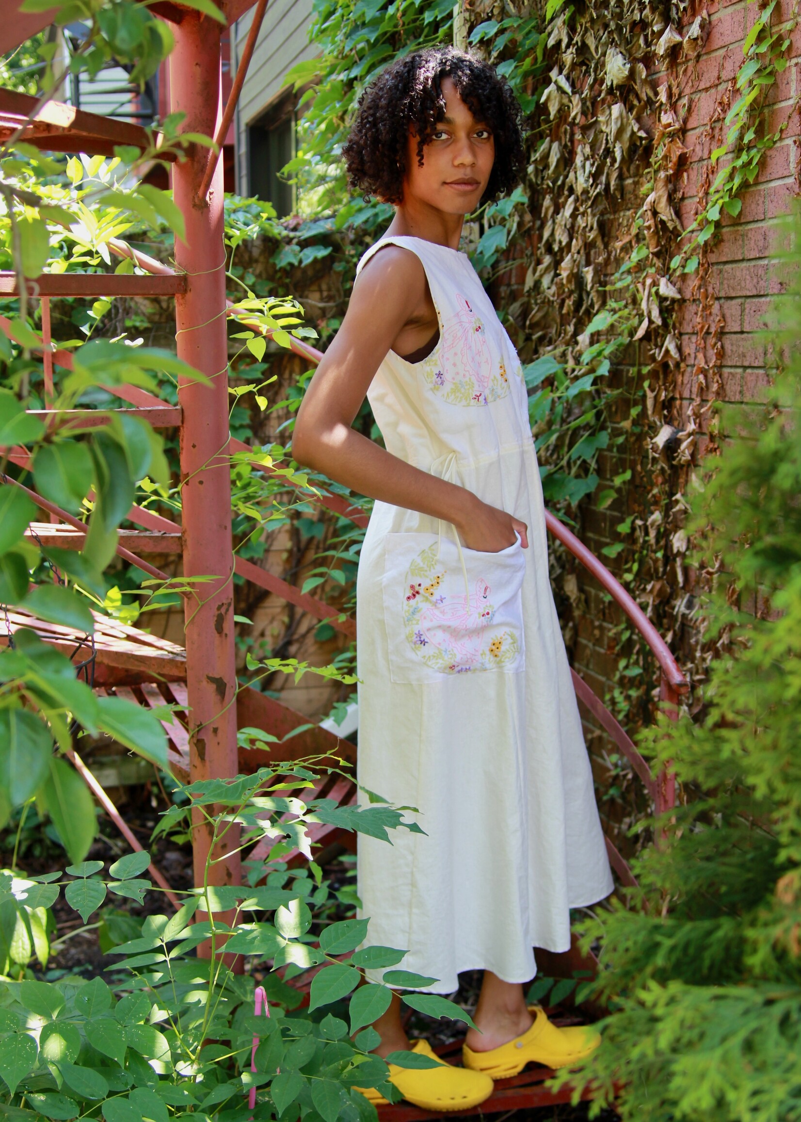 Studio Citizen Studio Citizen Upcycled Linen Dress - Bo Peep  - M