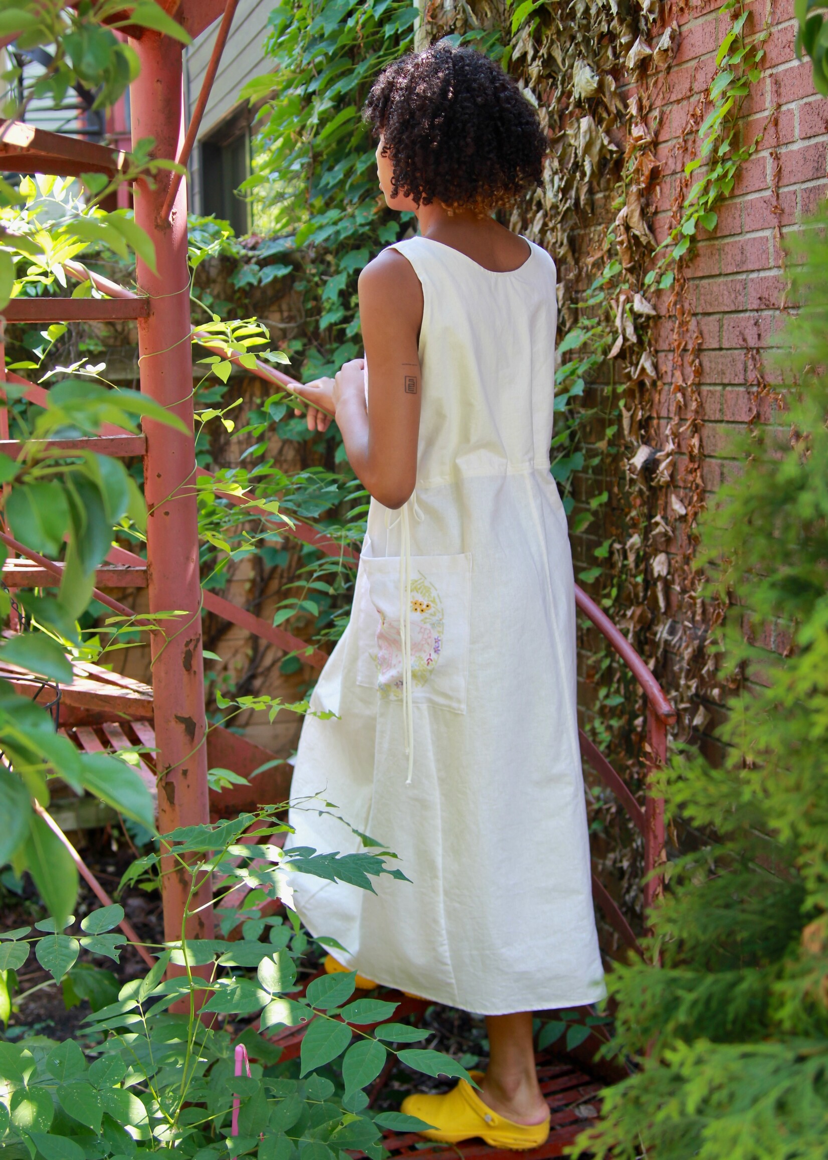 Studio Citizen Studio Citizen Upcycled Linen Dress - Bo Peep  - M