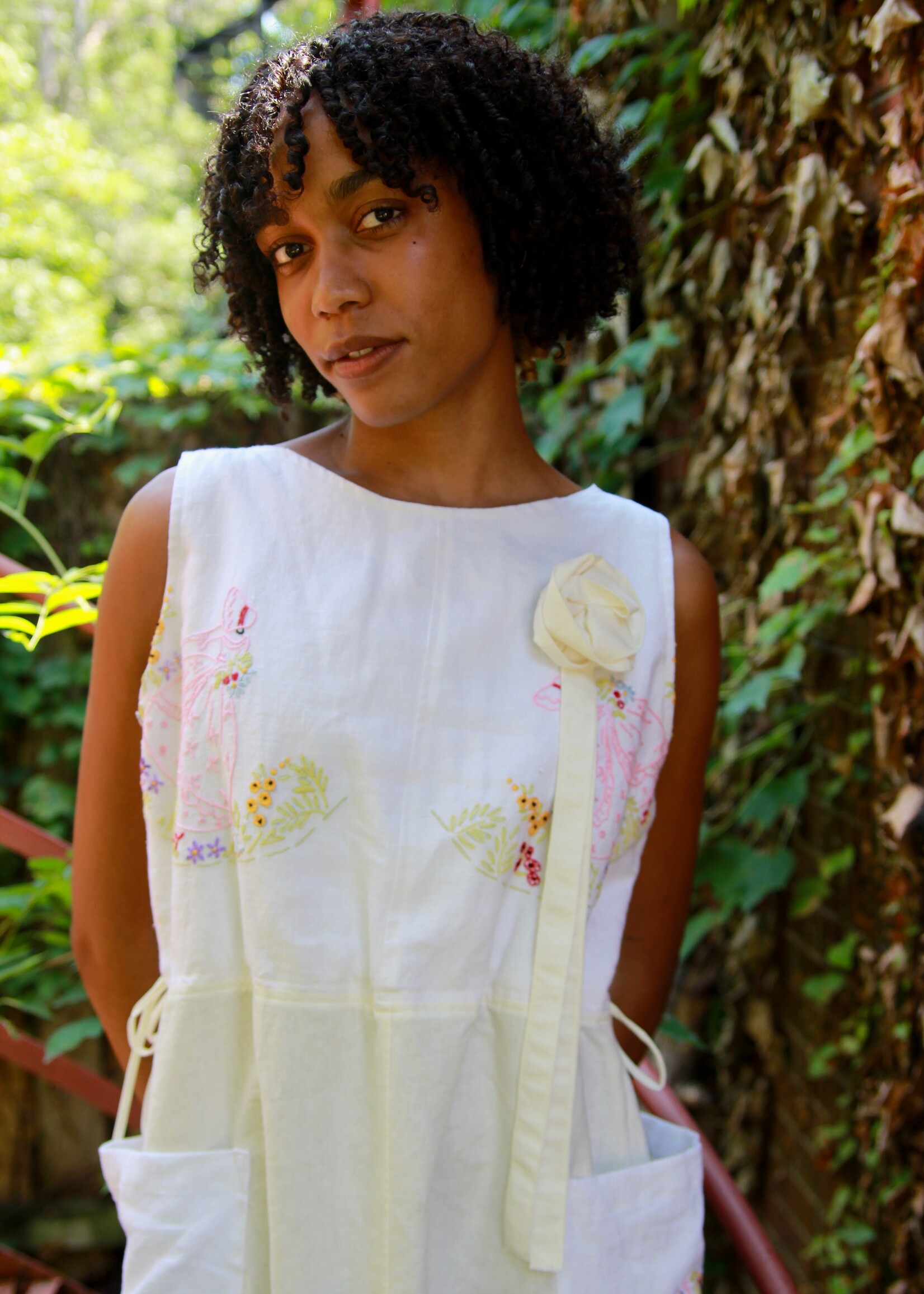 Studio Citizen Studio Citizen Upcycled Linen Dress - Bo Peep  - M