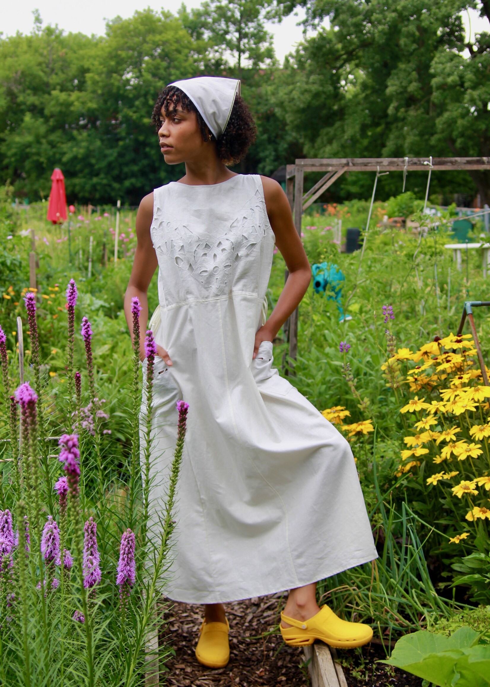 Studio Citizen Studio Citizen Upcycled Linen Dress  - M