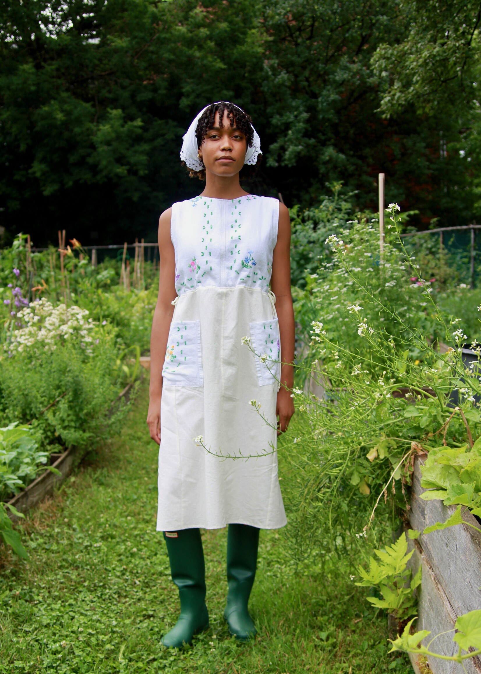 Studio Citizen Studio Citizen Upcycled Linen Dress  - S