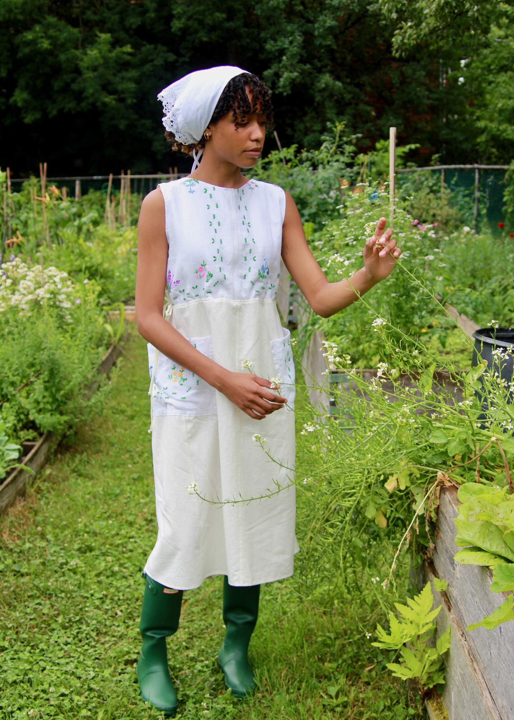 Studio Citizen Studio Citizen Upcycled Linen Dress  - S