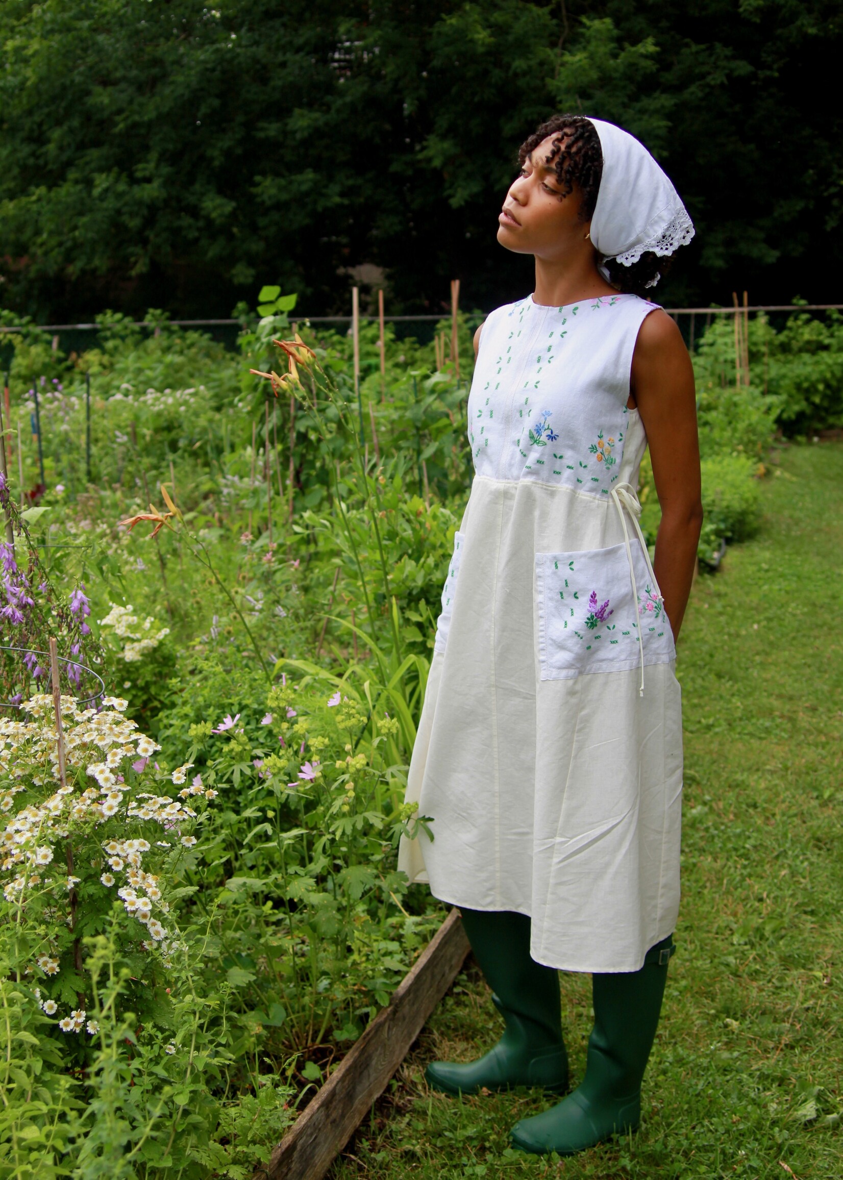 Studio Citizen Studio Citizen Upcycled Linen Dress  - S