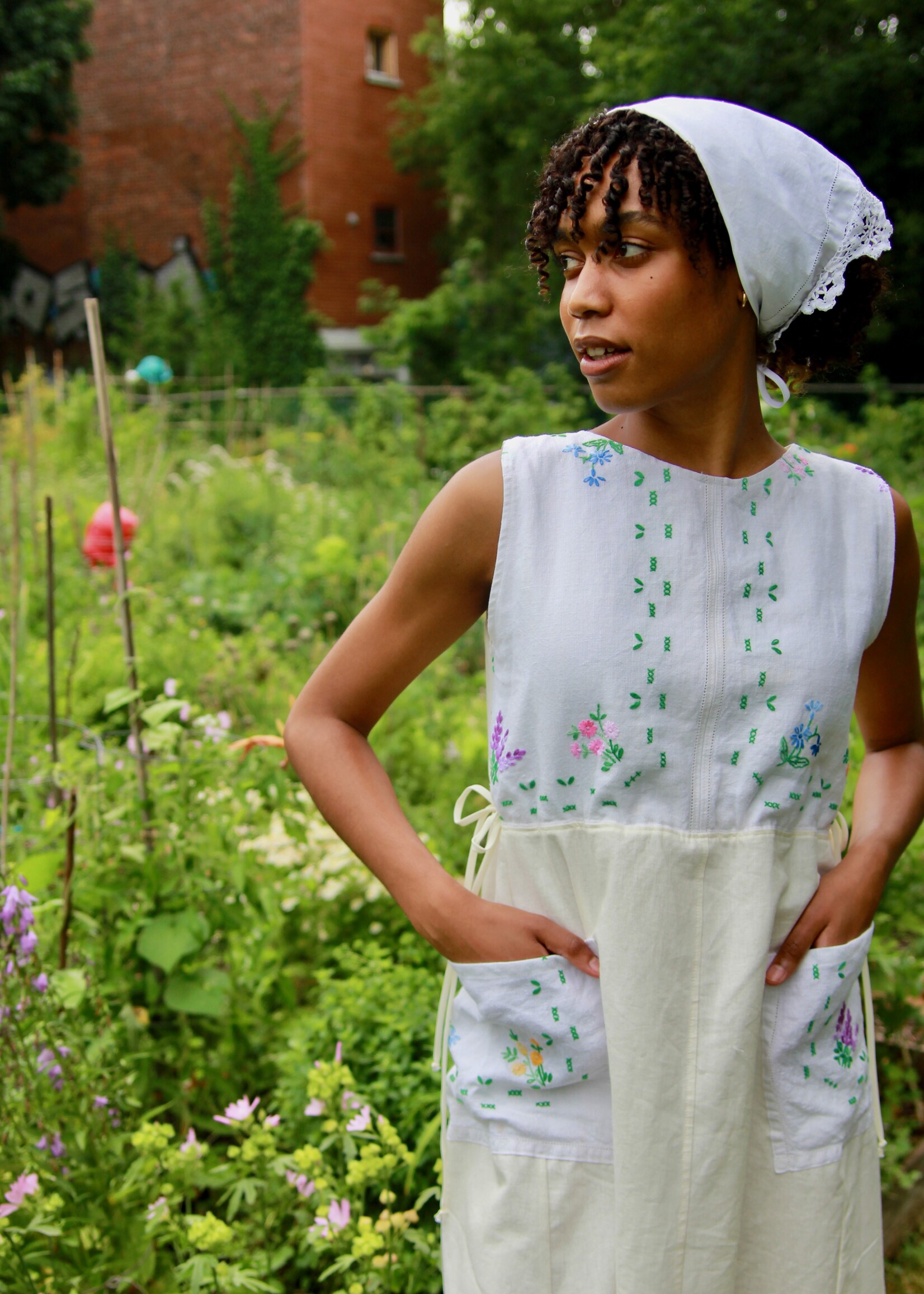 Studio Citizen Studio Citizen Upcycled Linen Dress  - S