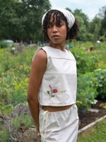 Studio Citizen Upcycled Linen Top - XS
