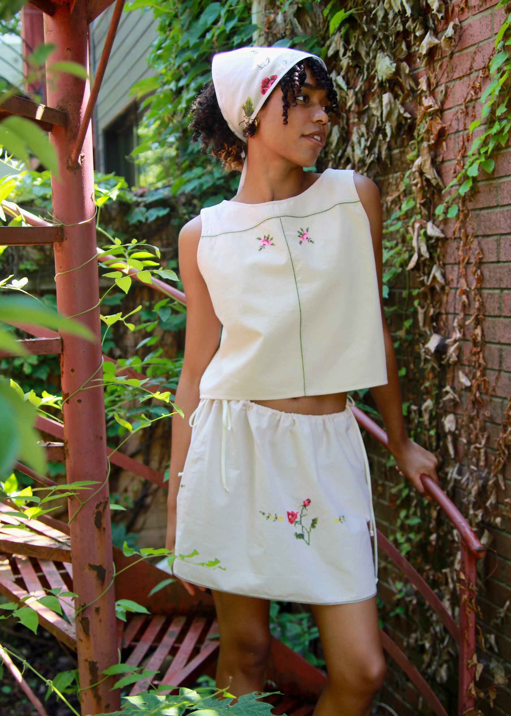 Studio Citizen Studio Citizen Upcycled Linen Top - M