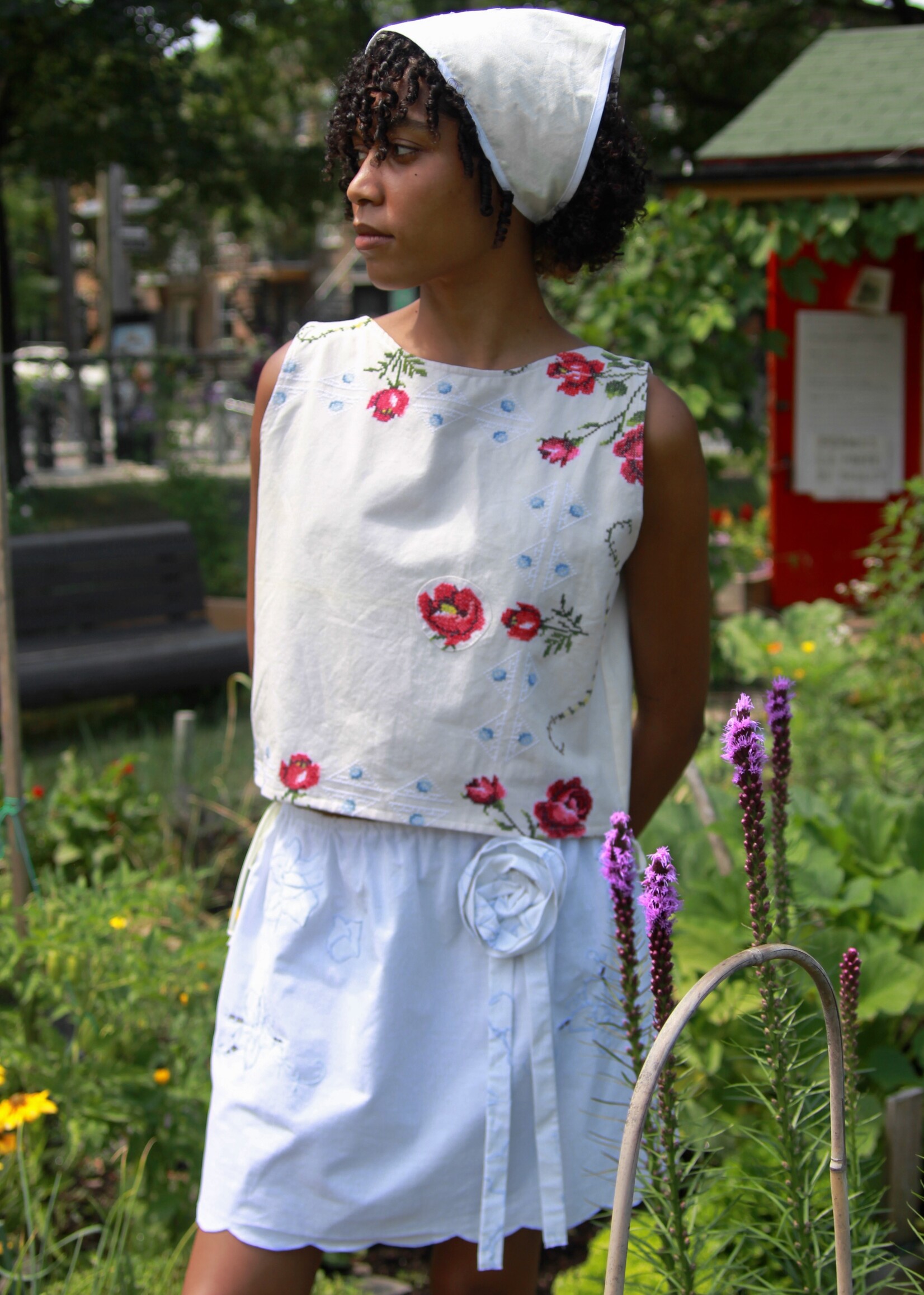 Studio Citizen Studio Citizen Upcycled Linen Skirt -S