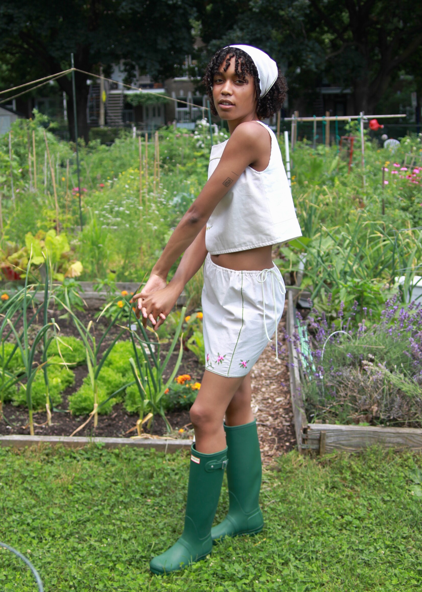 Studio Citizen Studio Citizen Upcycled Linen Skirt -XS