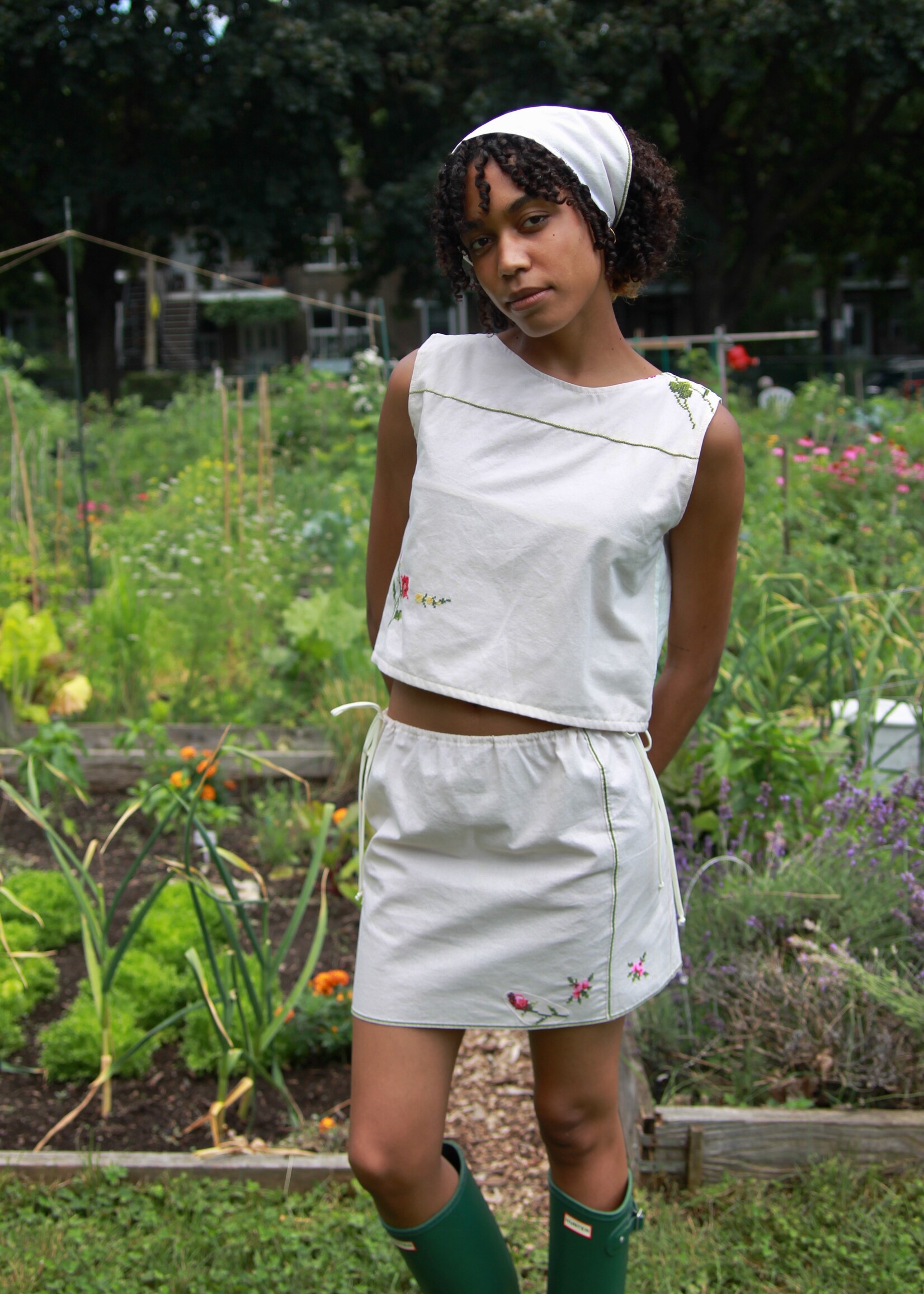 Studio Citizen Studio Citizen Upcycled Linen Skirt -XS