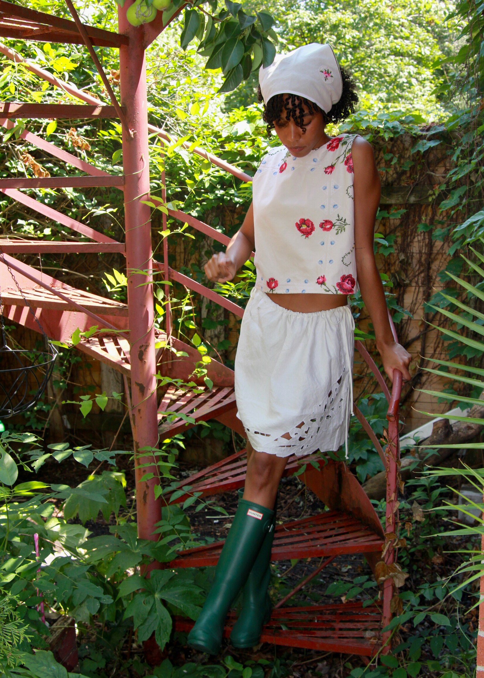 Studio Citizen Studio Citizen Upcycled Linen Skirt  - M