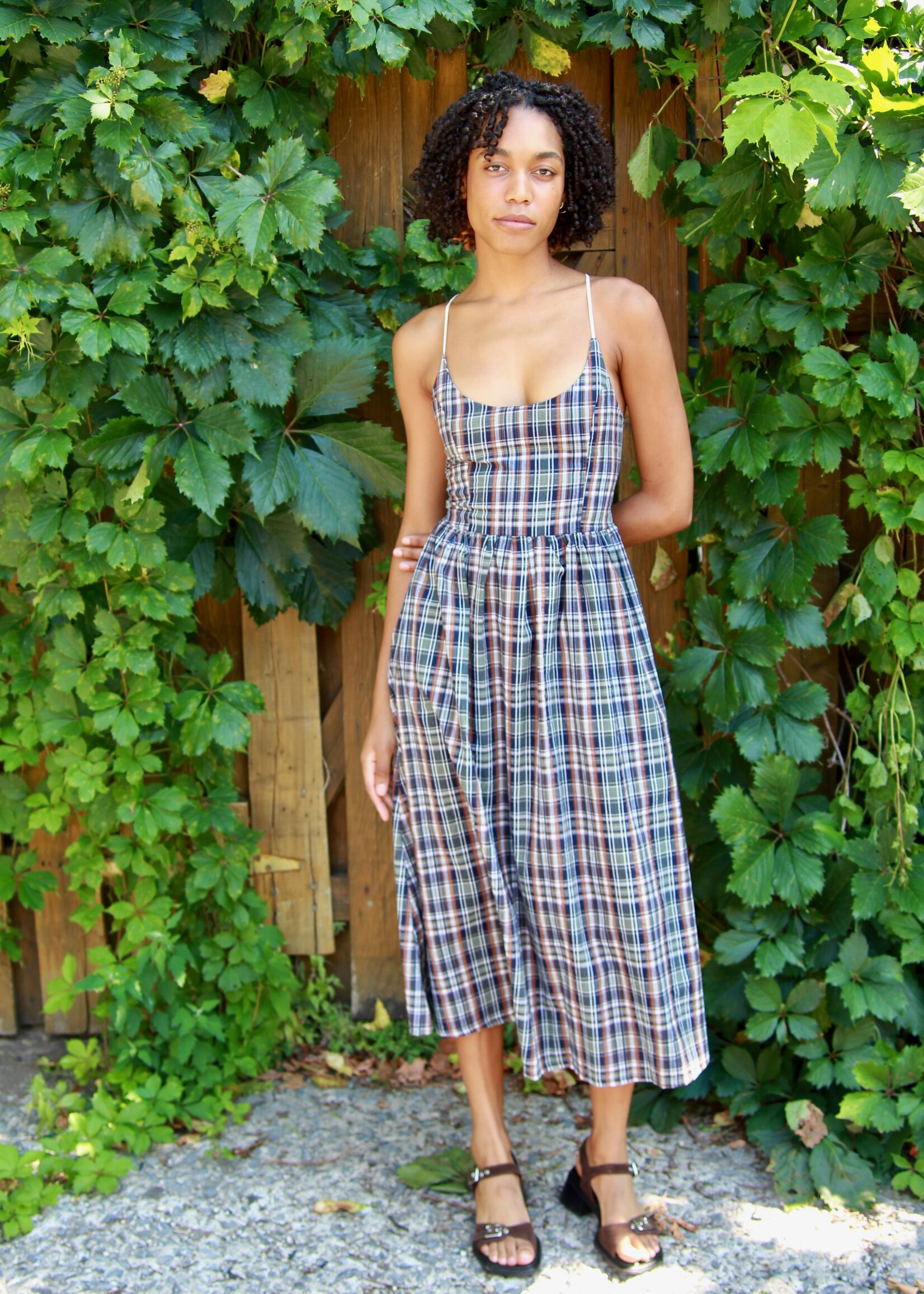 Studio Citizen Studio Citizen Maiden Dress in Autumn Plaid