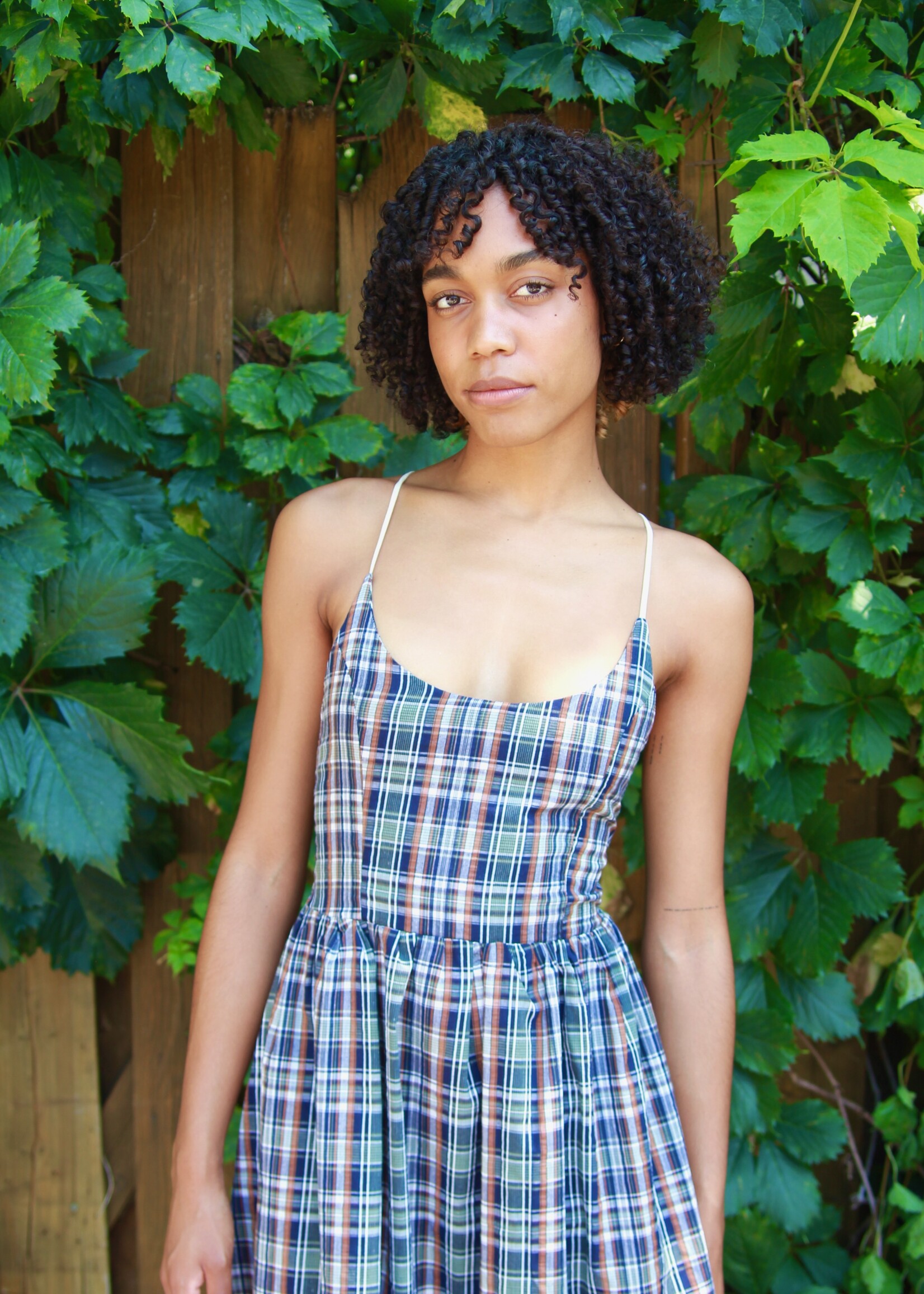 Studio Citizen Studio Citizen Maiden Dress in Autumn Plaid