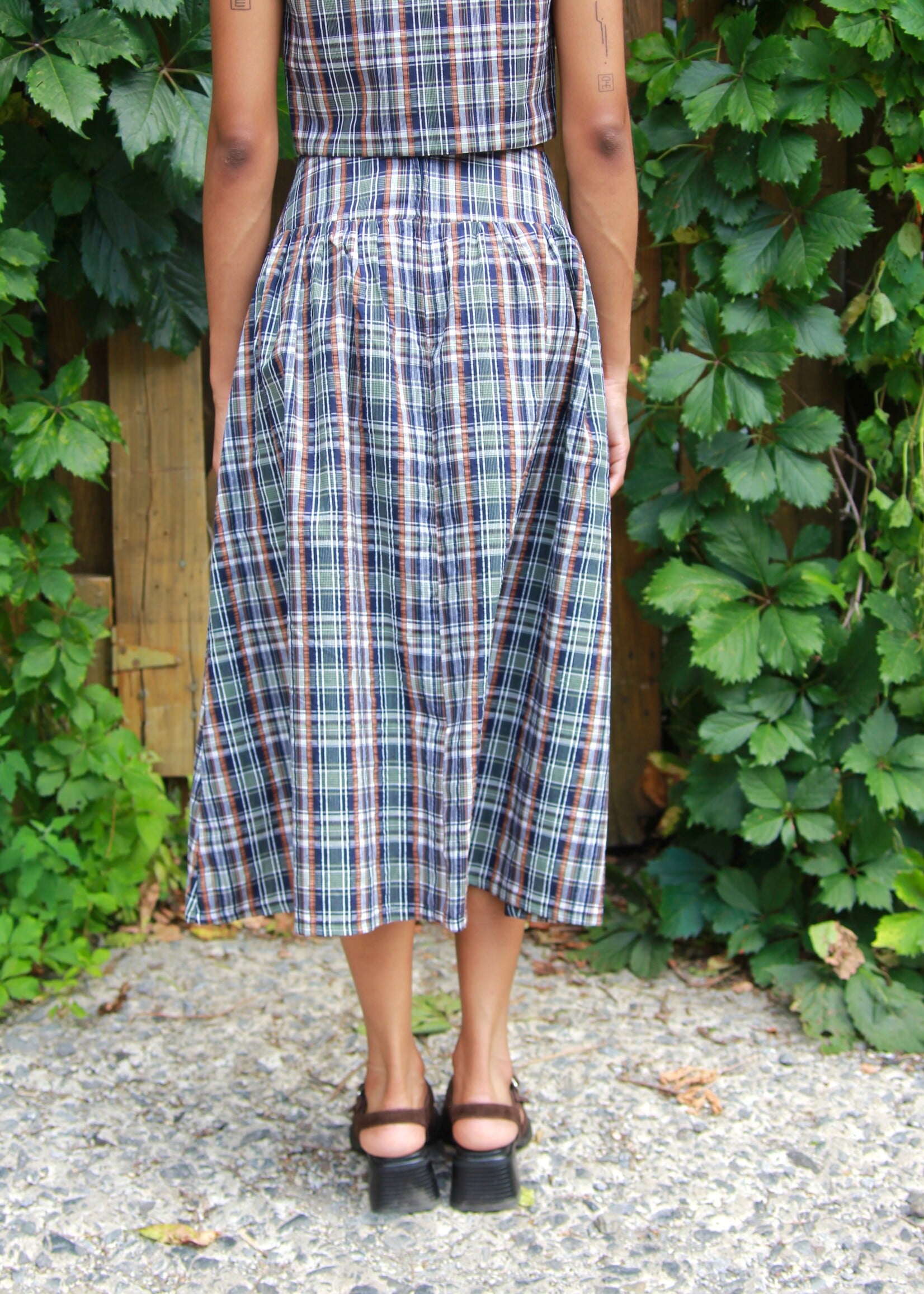 Studio Citizen Studio Citizen Maiden Skirt in Autumn Plaid