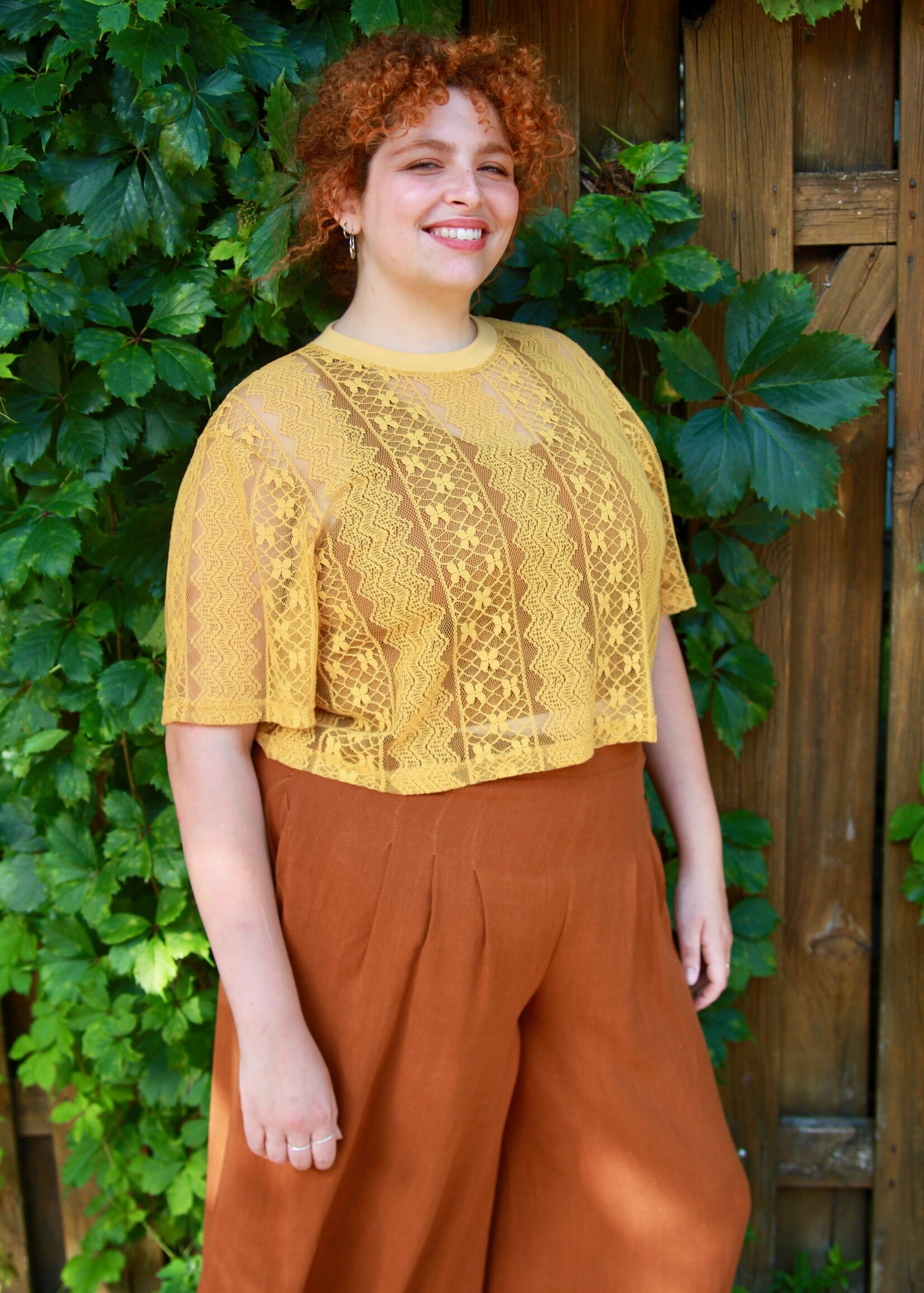 Studio Citizen Studio Citizen Palazzo Pants in Russet Rayon
