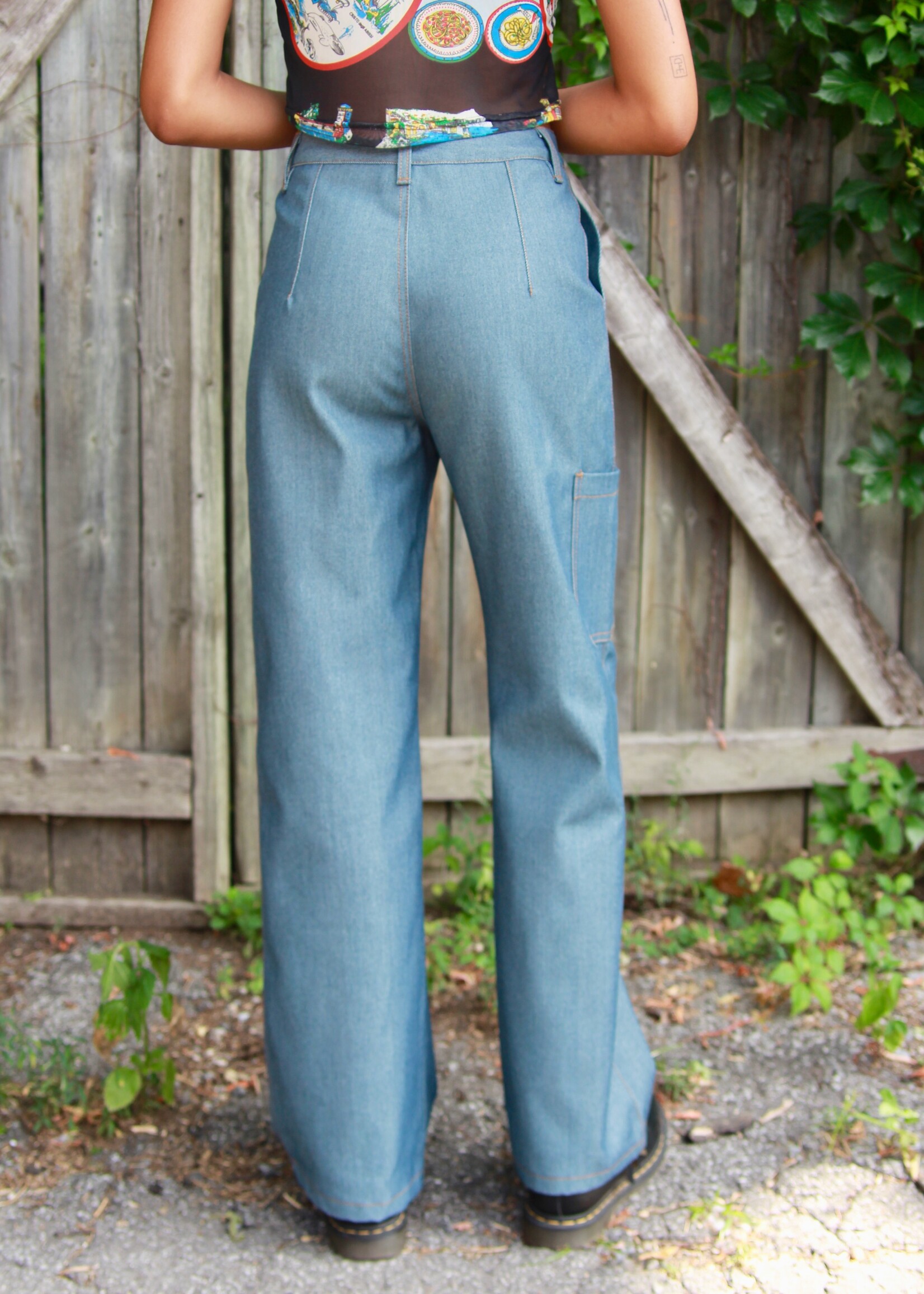 Studio Citizen Studio Citizen Carpenter Pants in Denim
