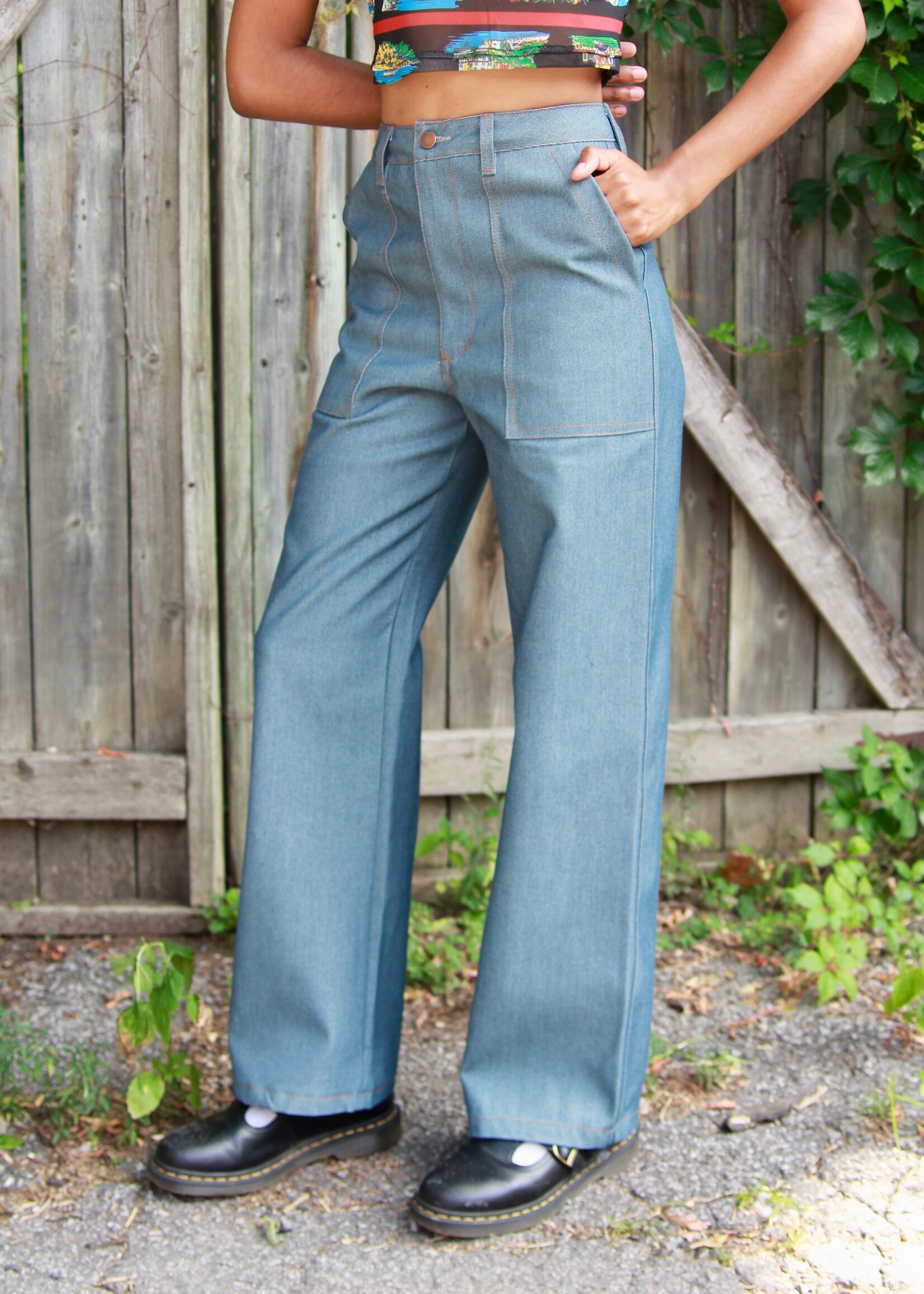 Studio Citizen Studio Citizen Carpenter Pants in Denim